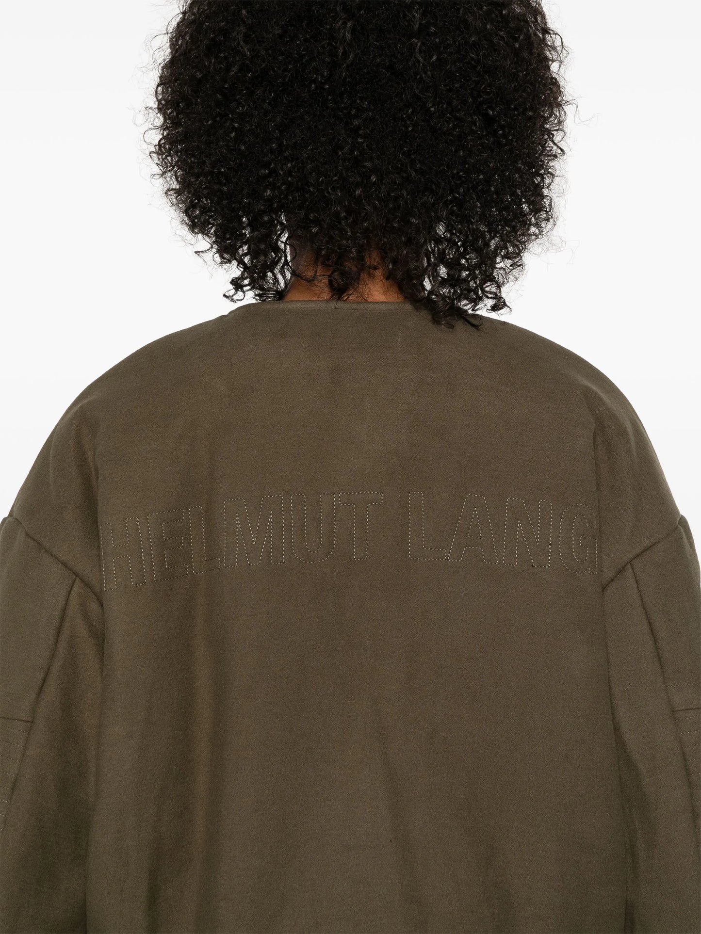 Cocoon bomber jacket