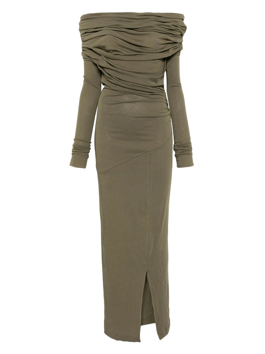 Bound midi dress
