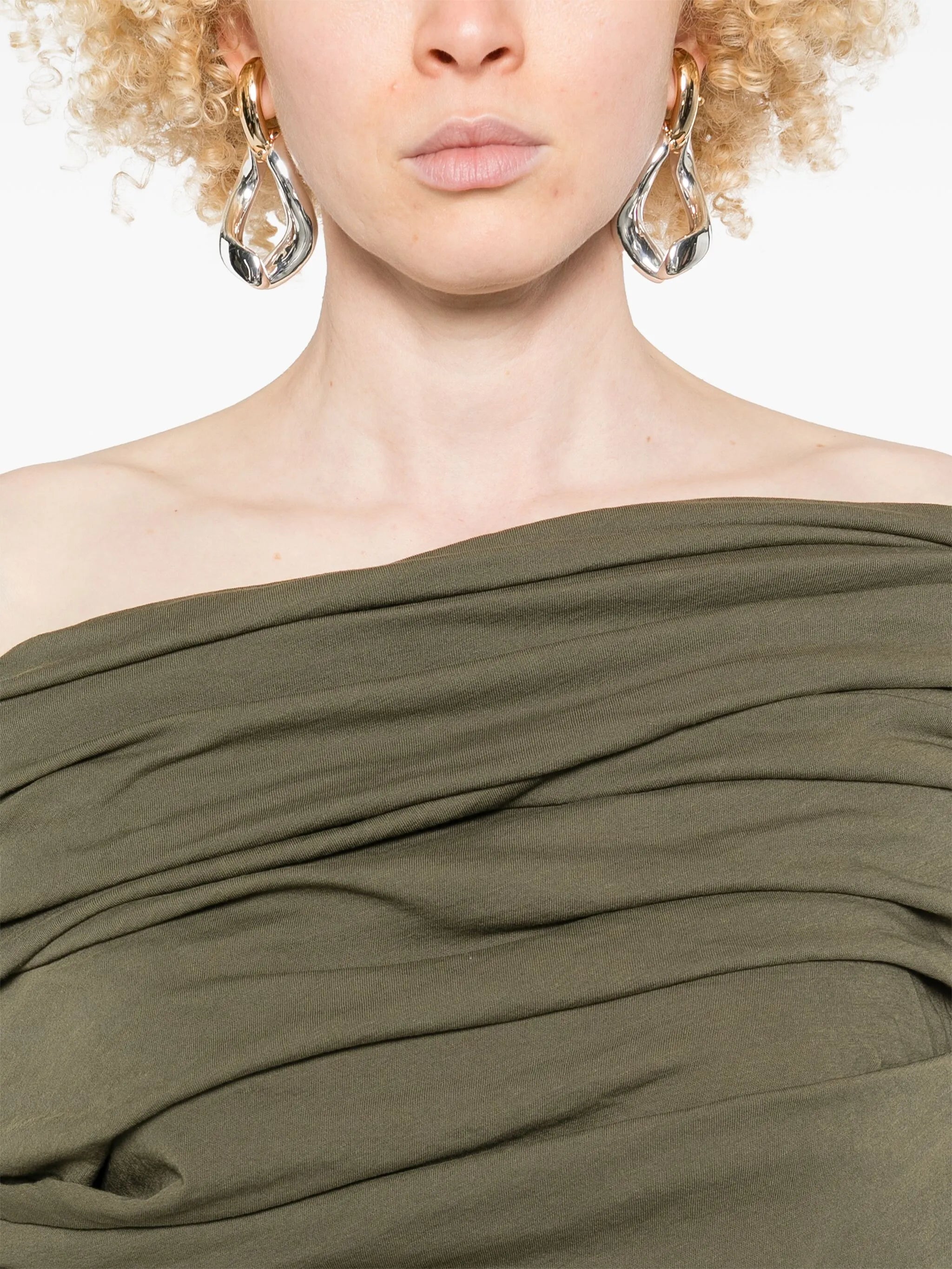 Bound midi dress