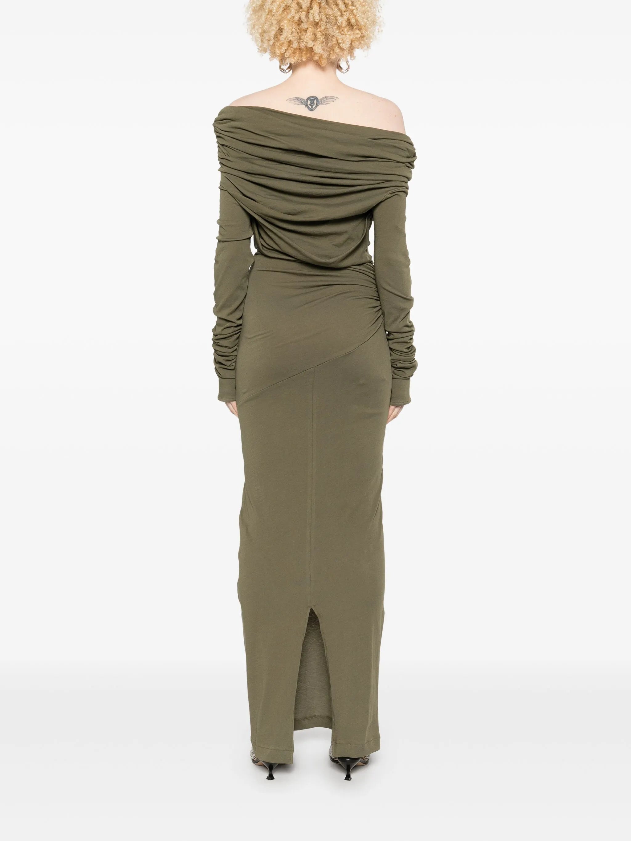 Bound midi dress