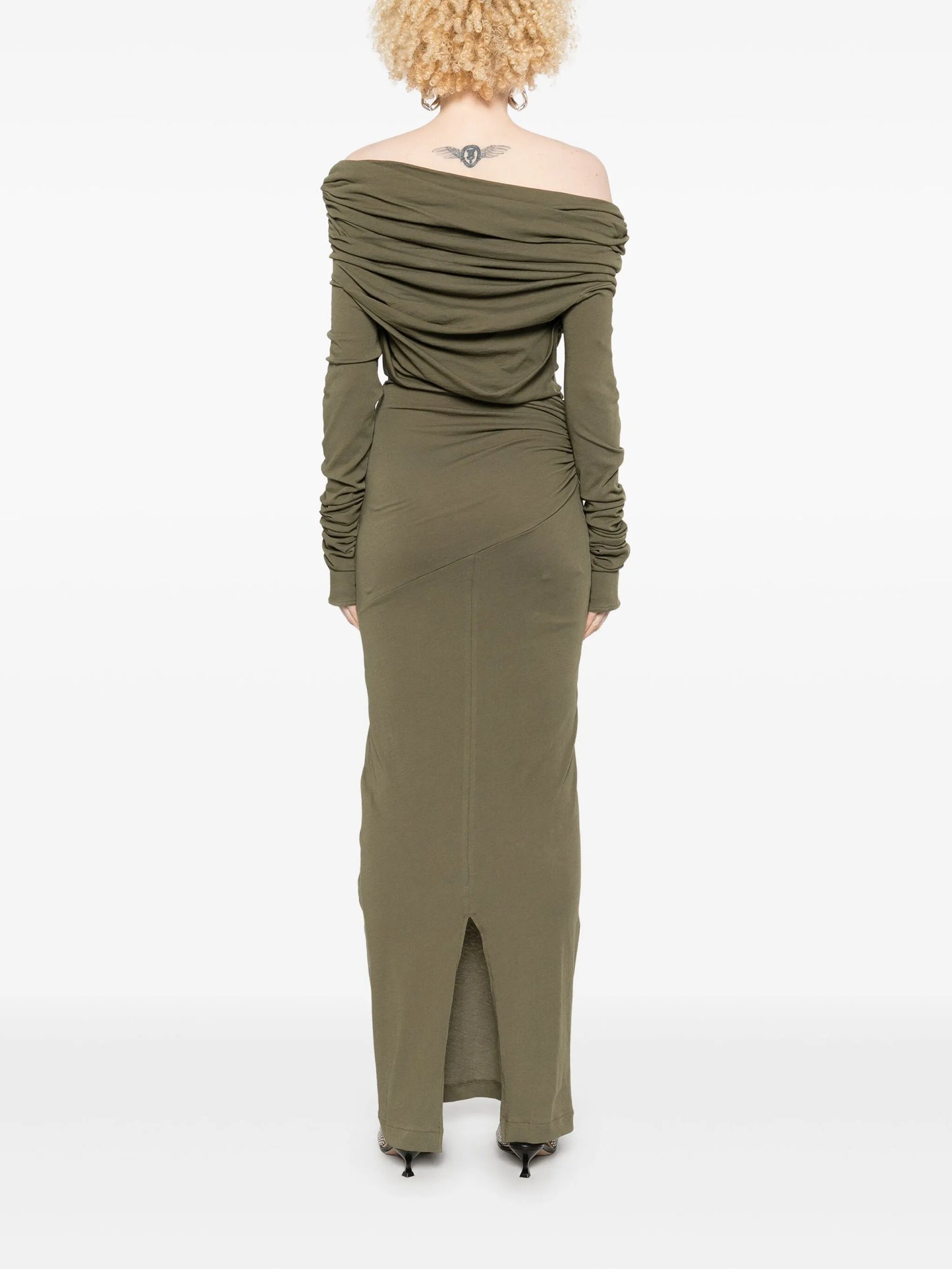 Bound midi dress
