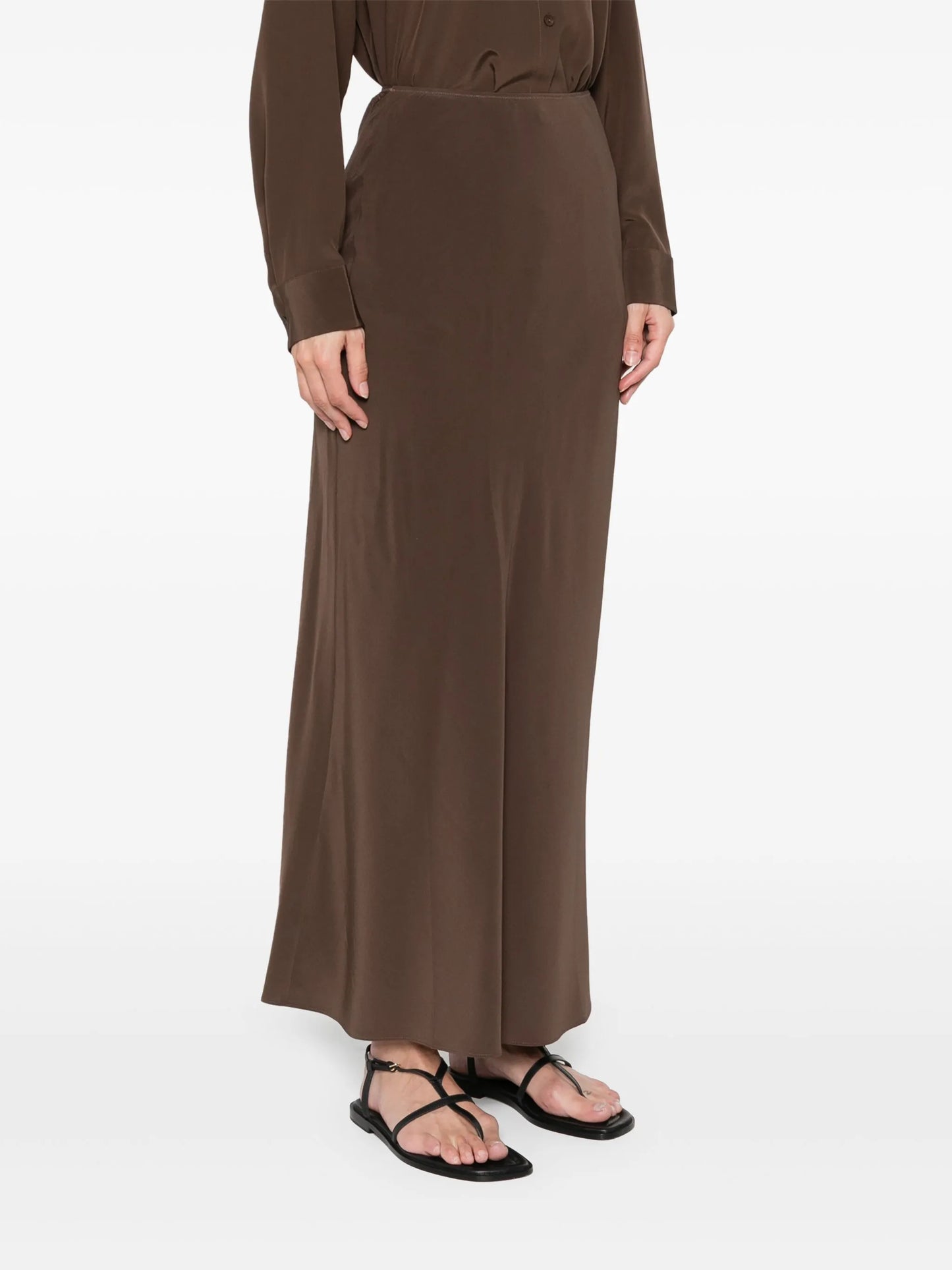 Bias midi skirt