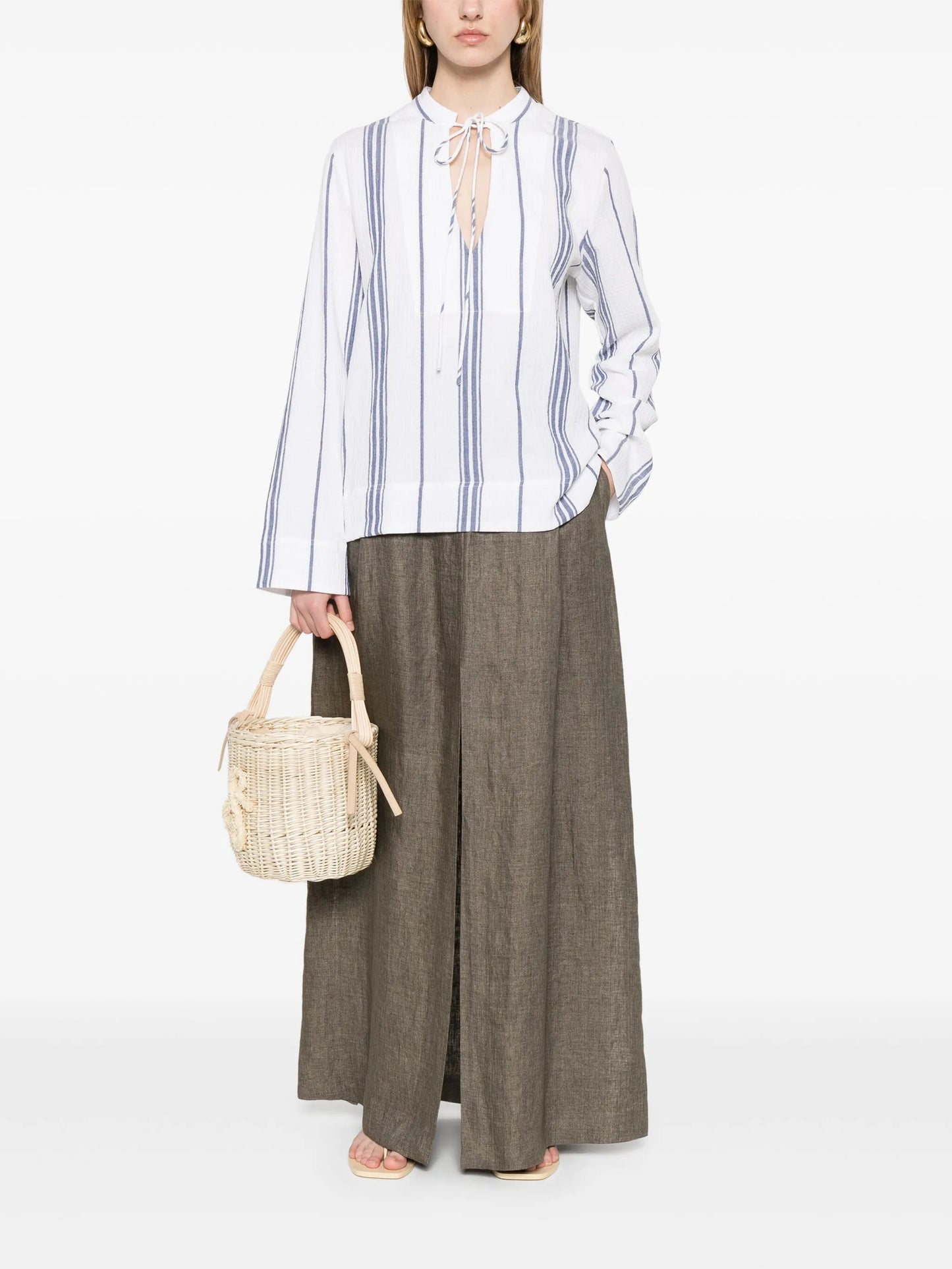 Fisherman Popover blouse