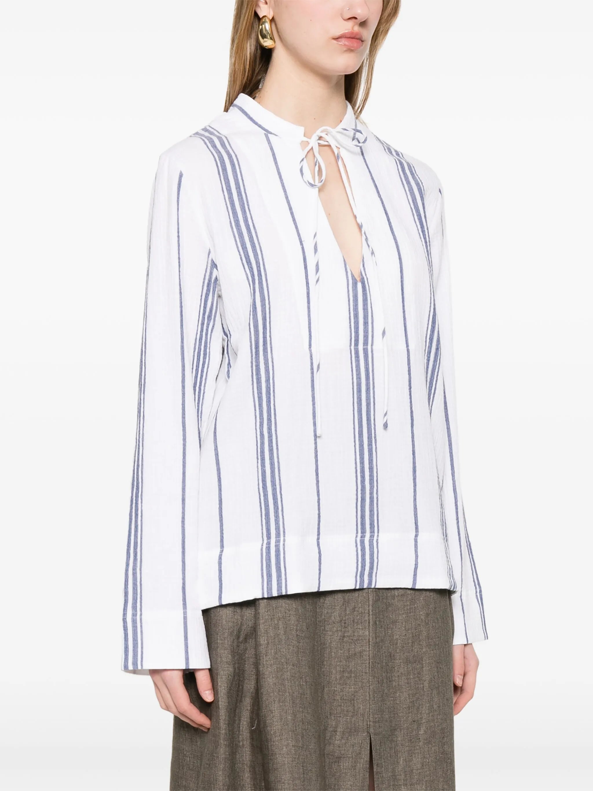 Fisherman Popover blouse
