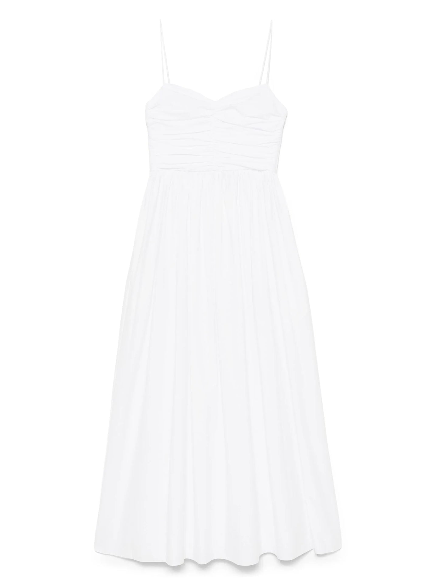poplin maxi dress
