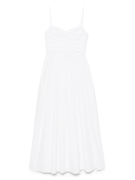 poplin maxi dress