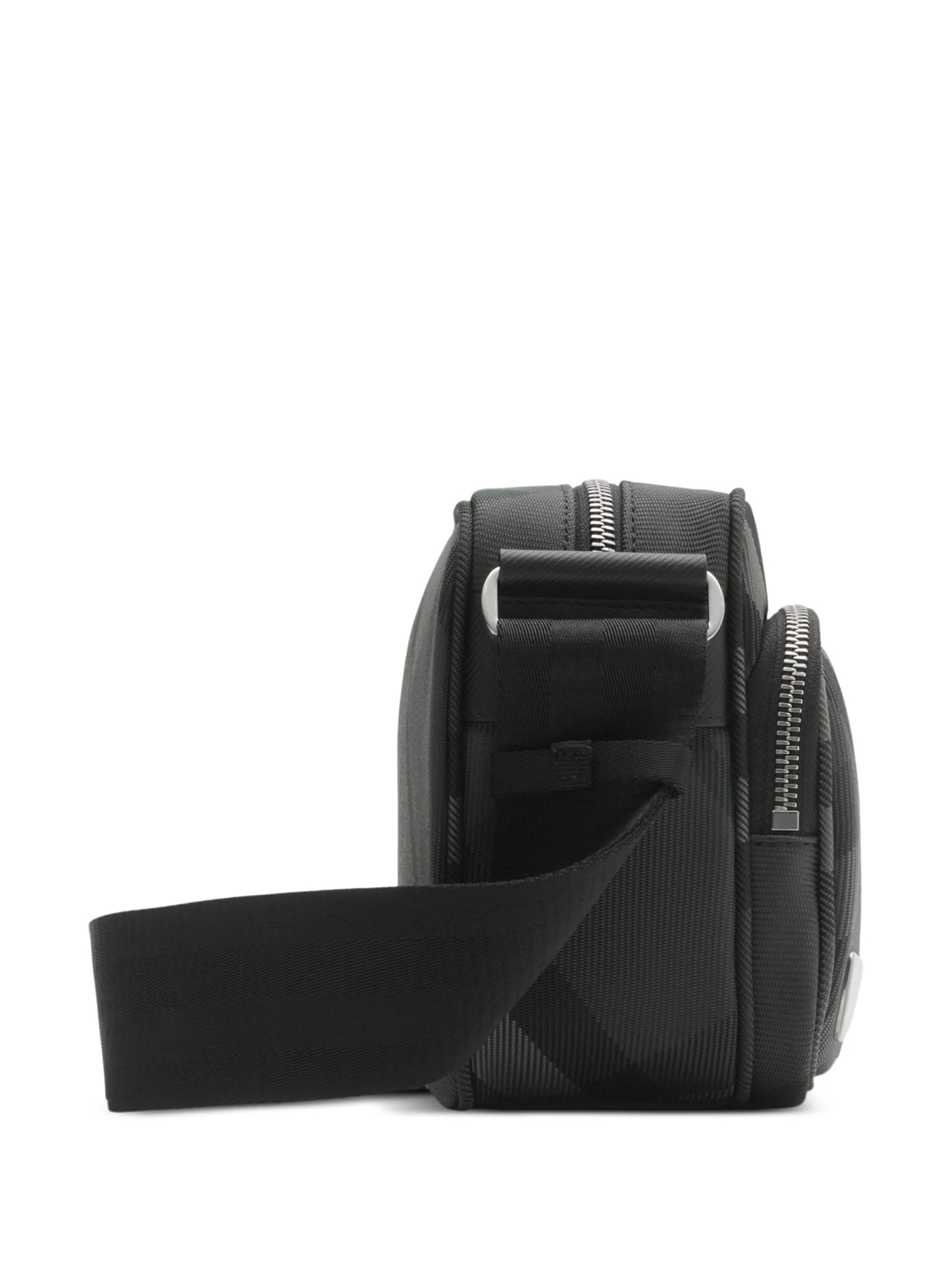 Grid crossbody bag