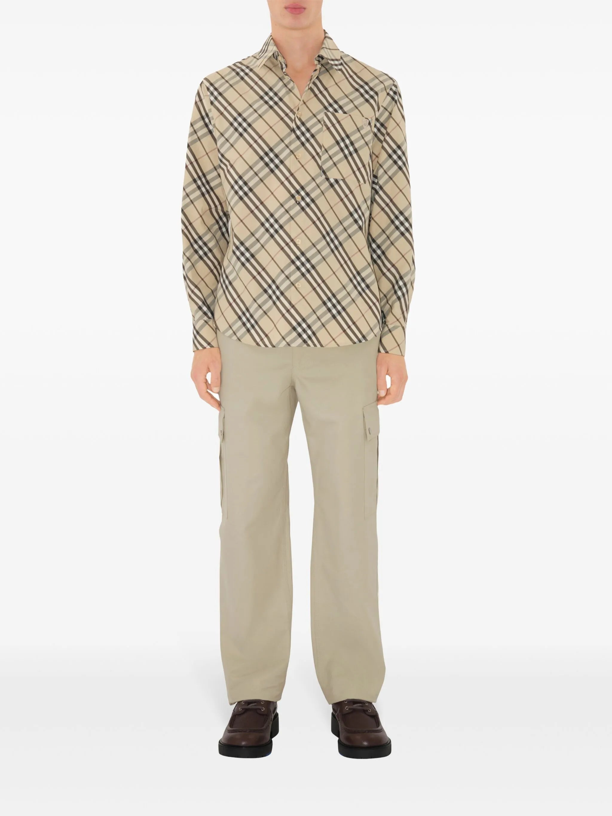 checked shirt