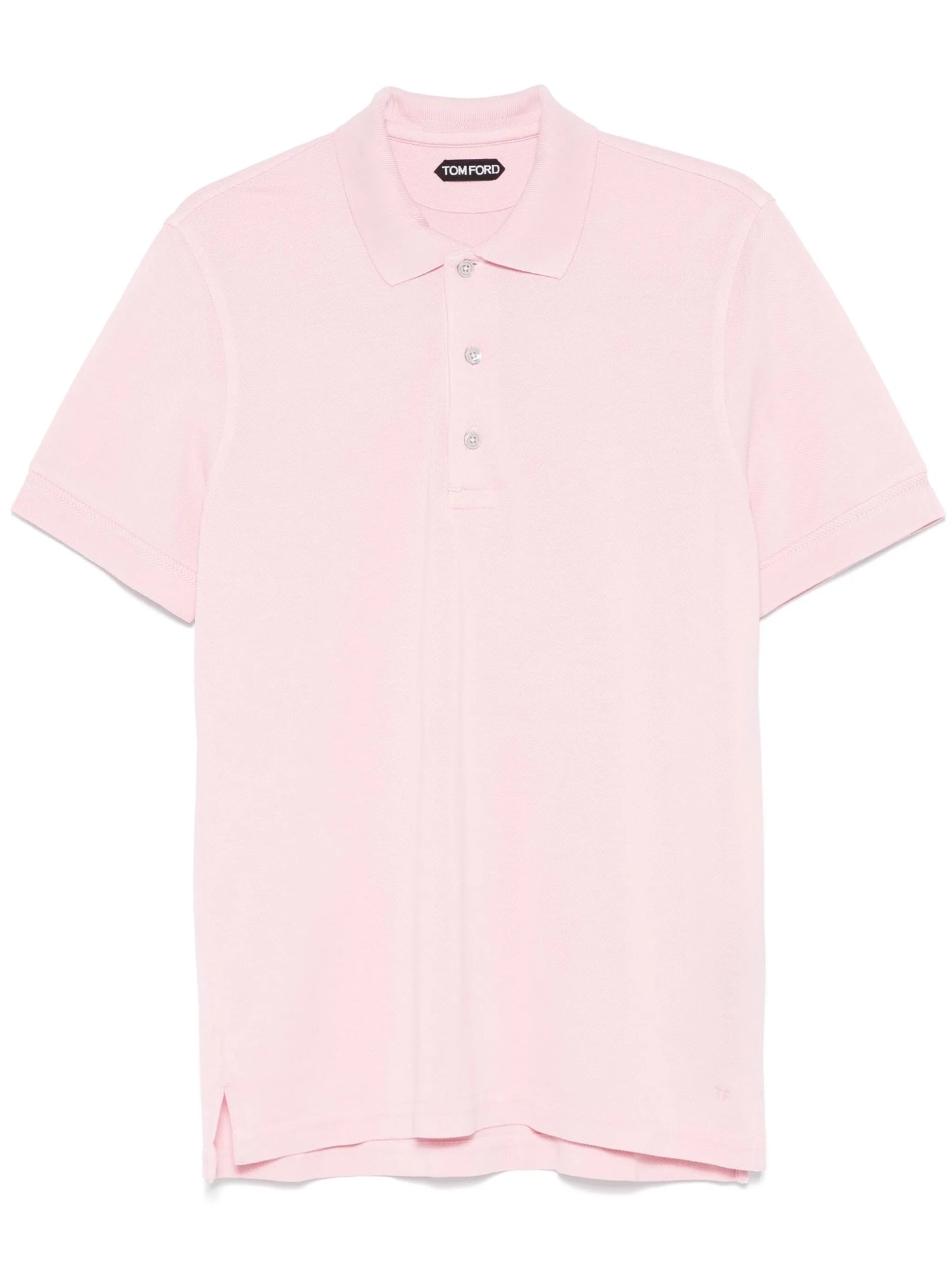 piqué-weave polo shirt