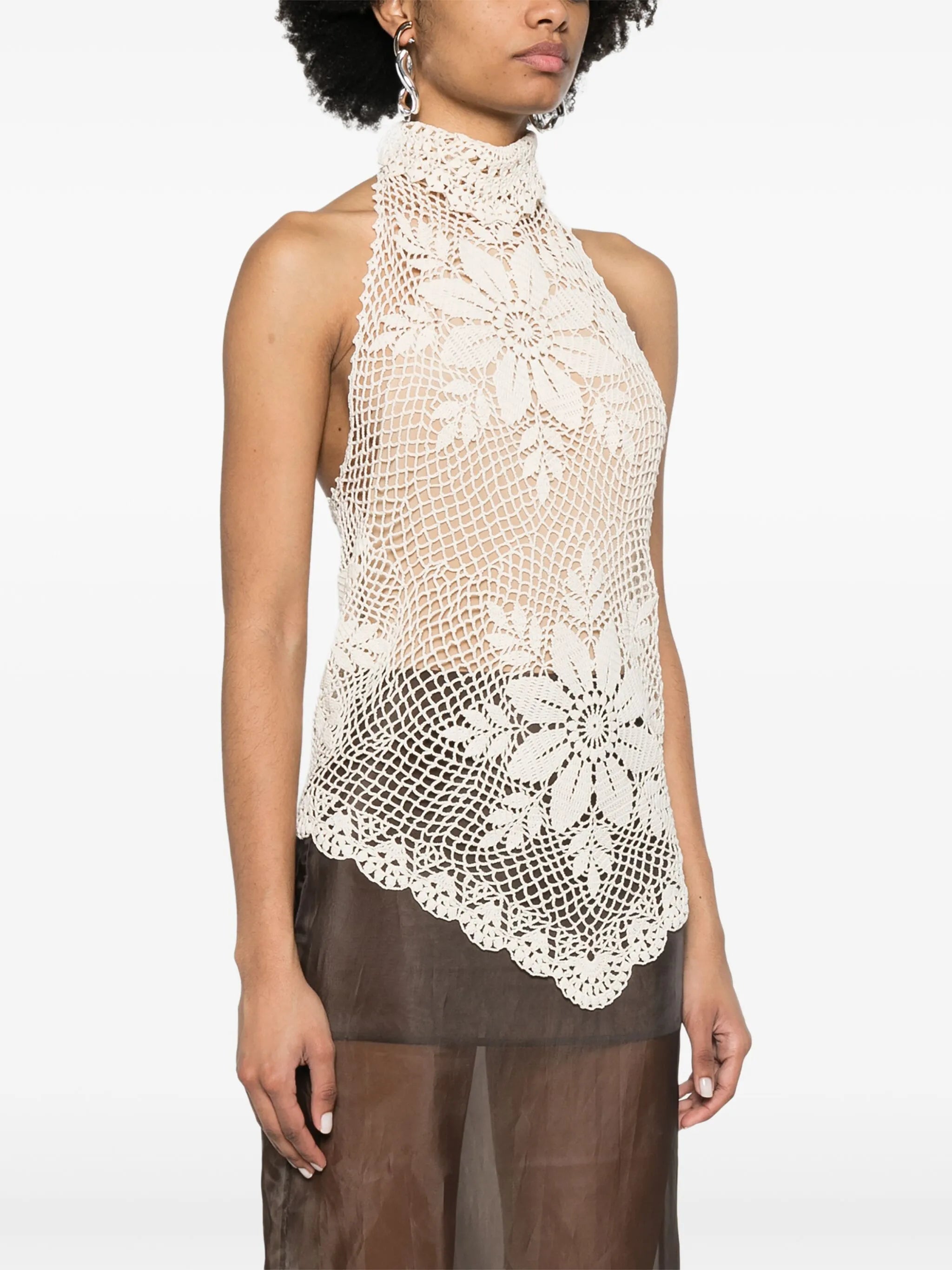 lace crochet top