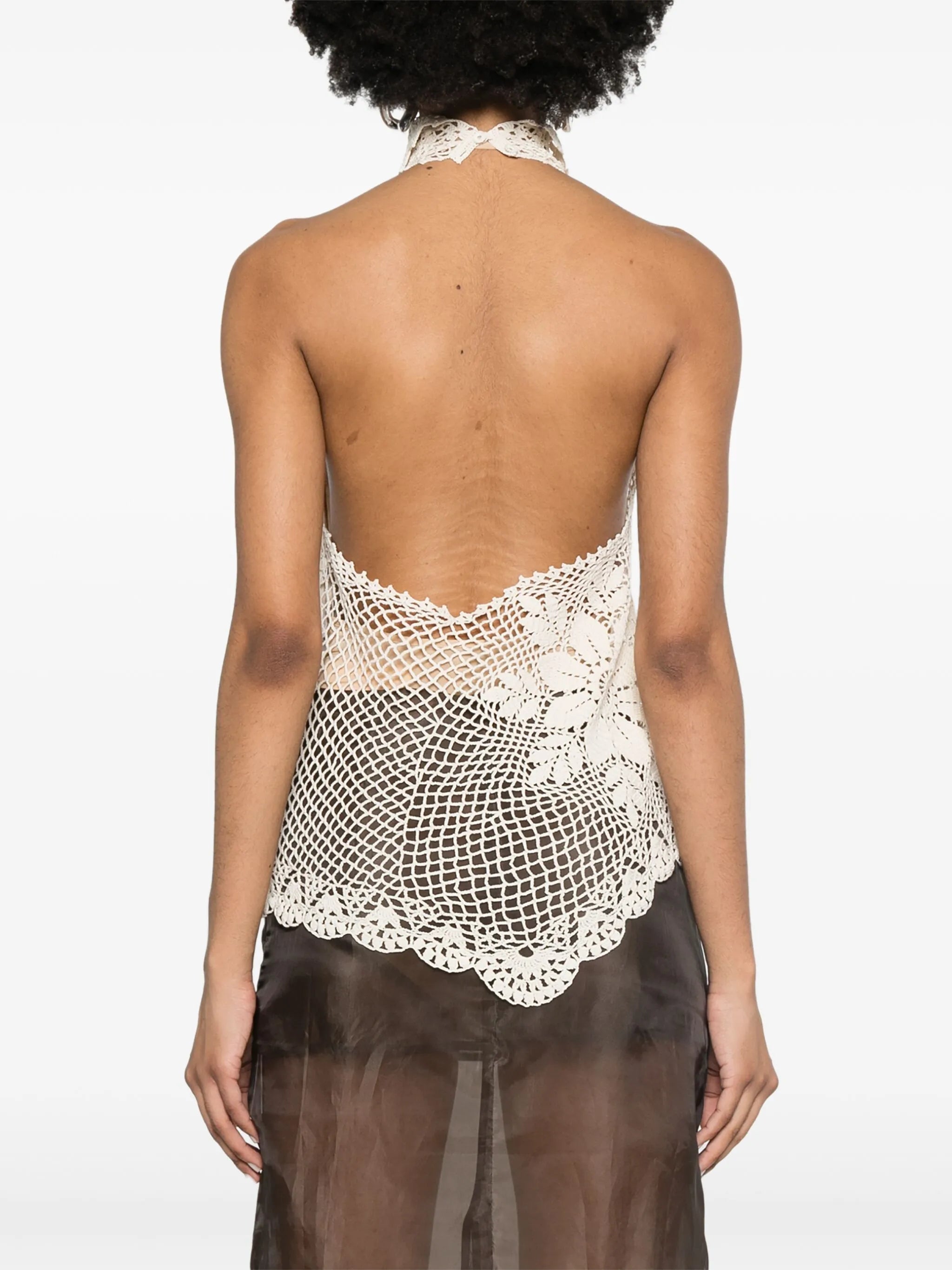 lace crochet top