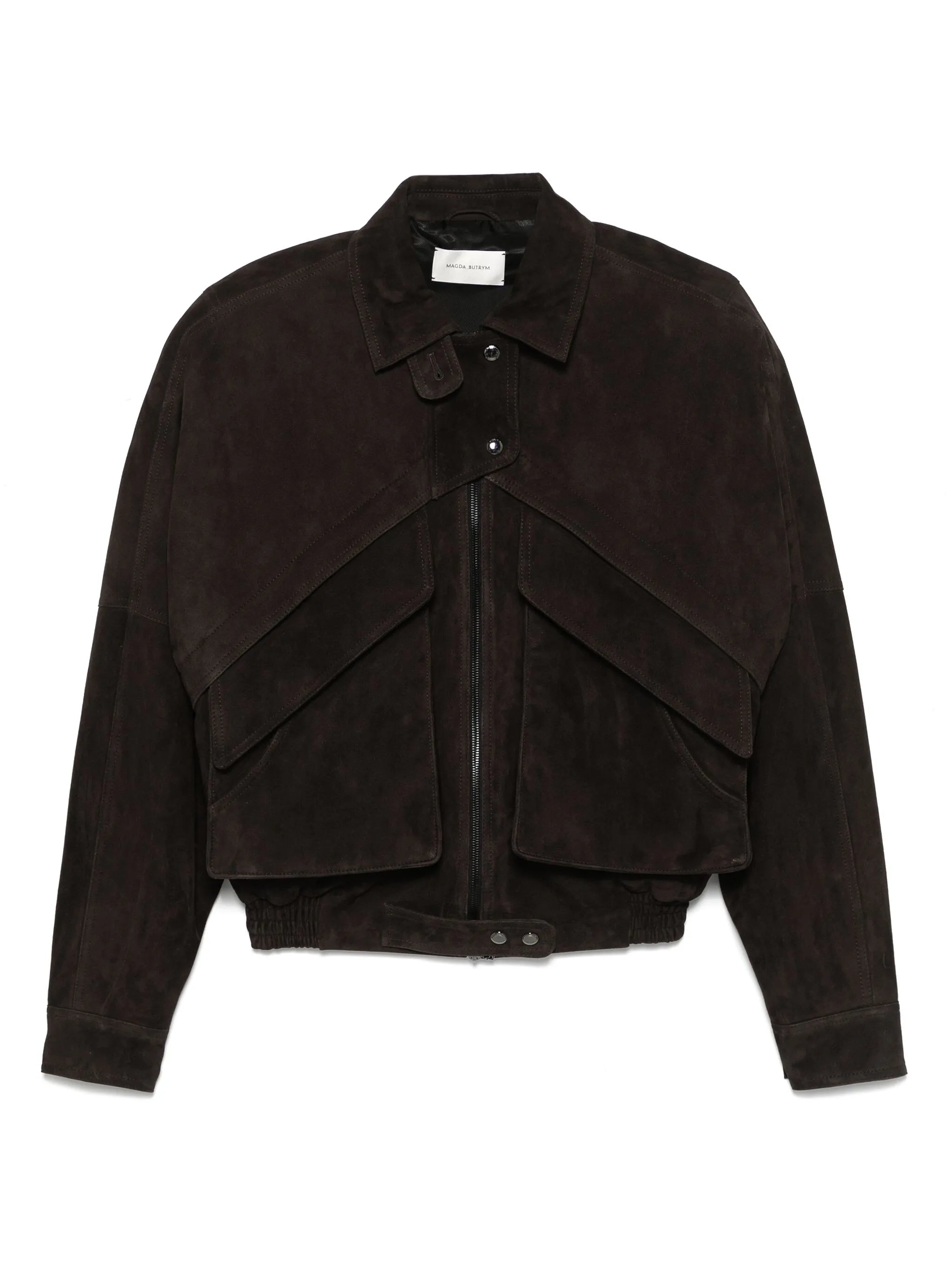 suede bomber jacket