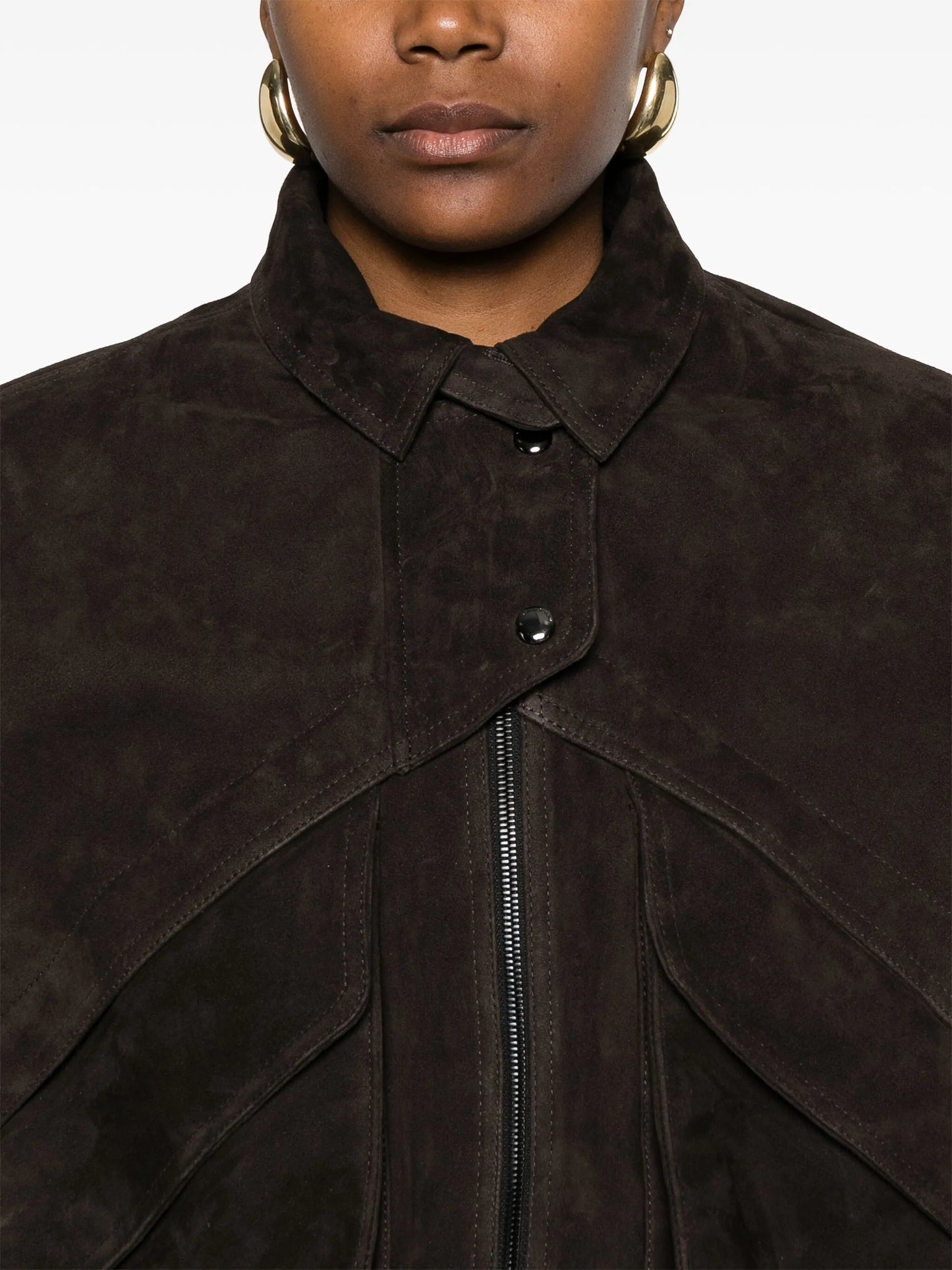 suede bomber jacket