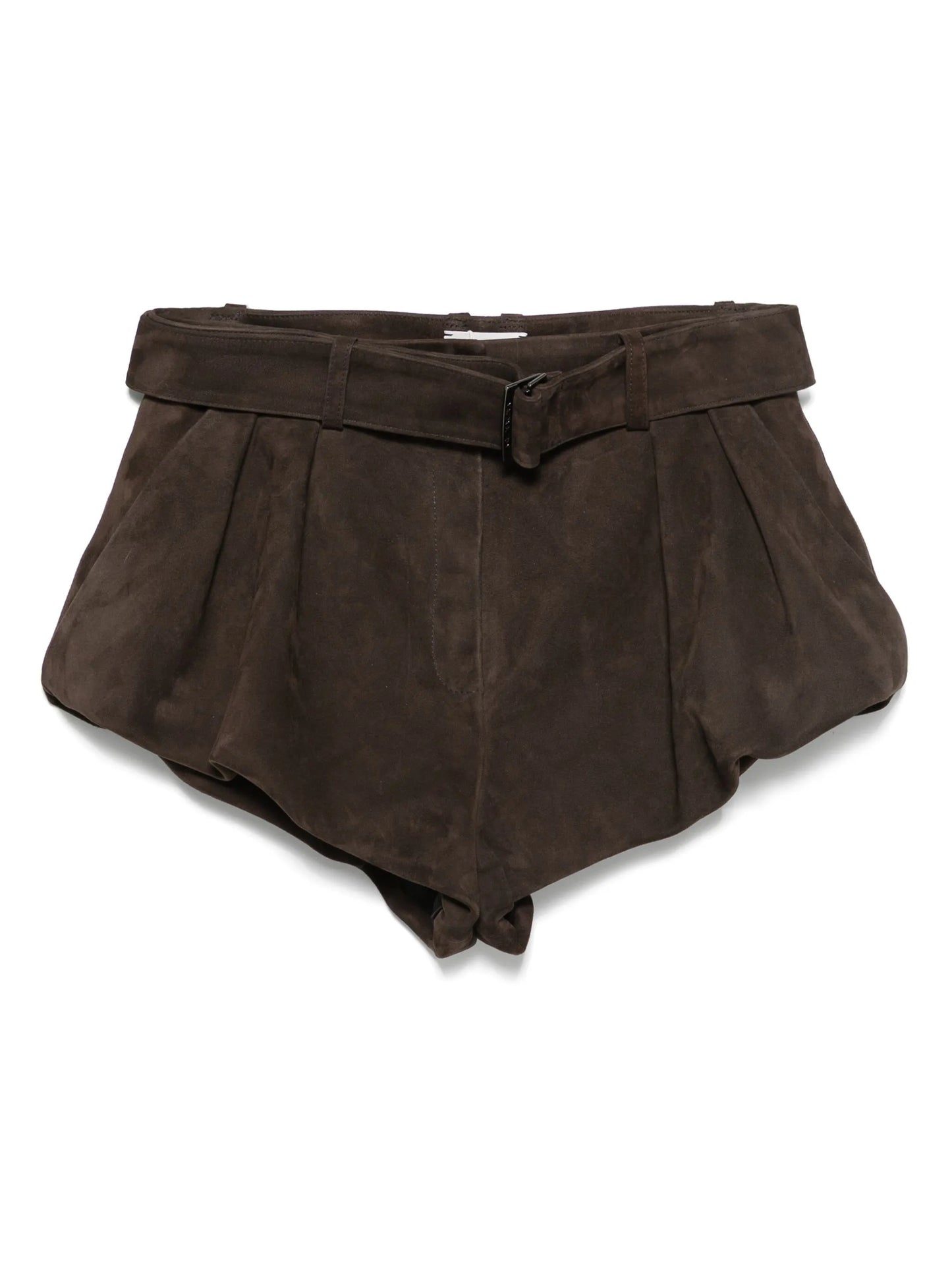 suede shorts