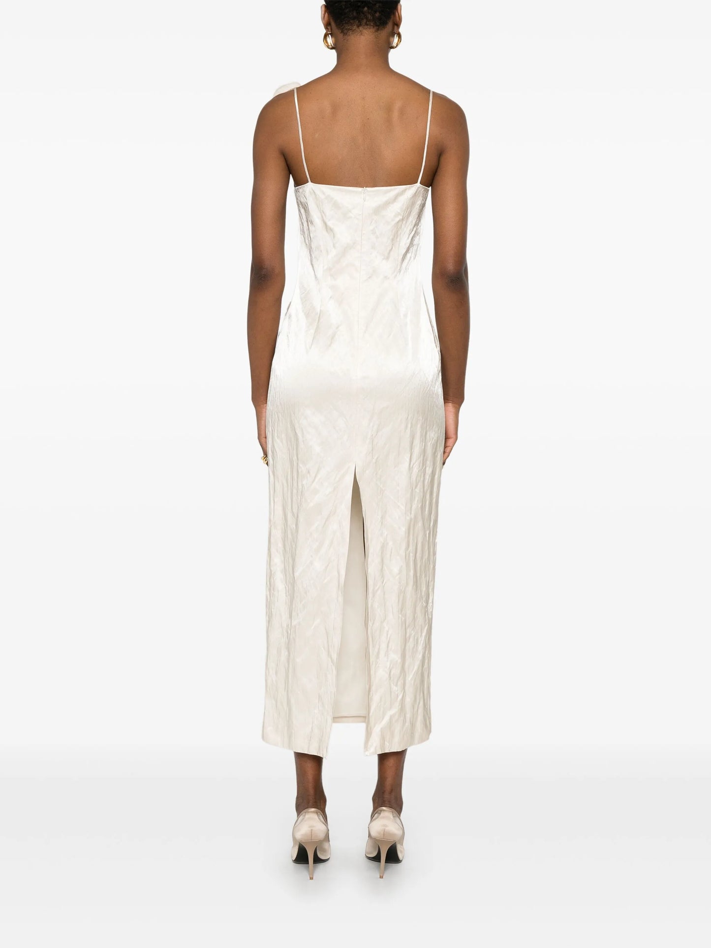 Rosette midi dress