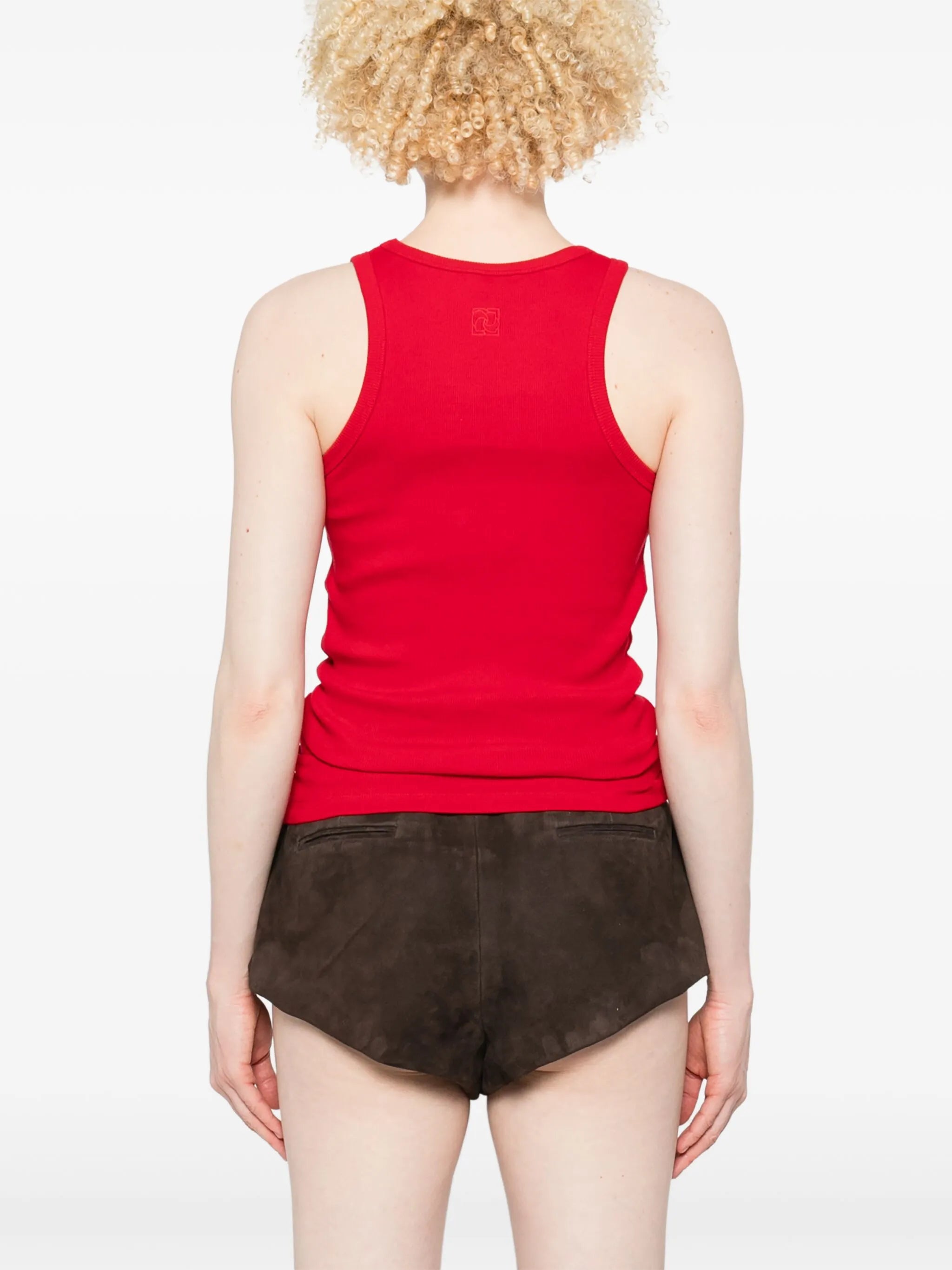 rose knot tank top