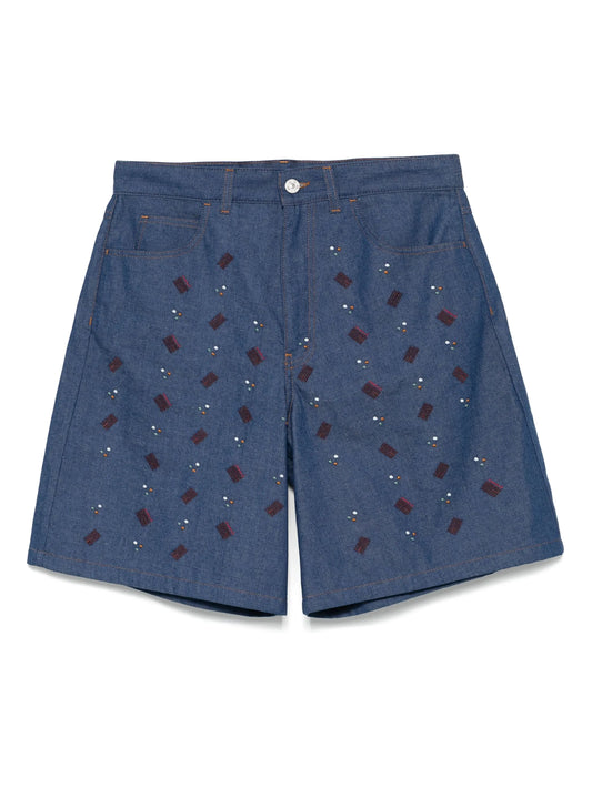 denim shorts