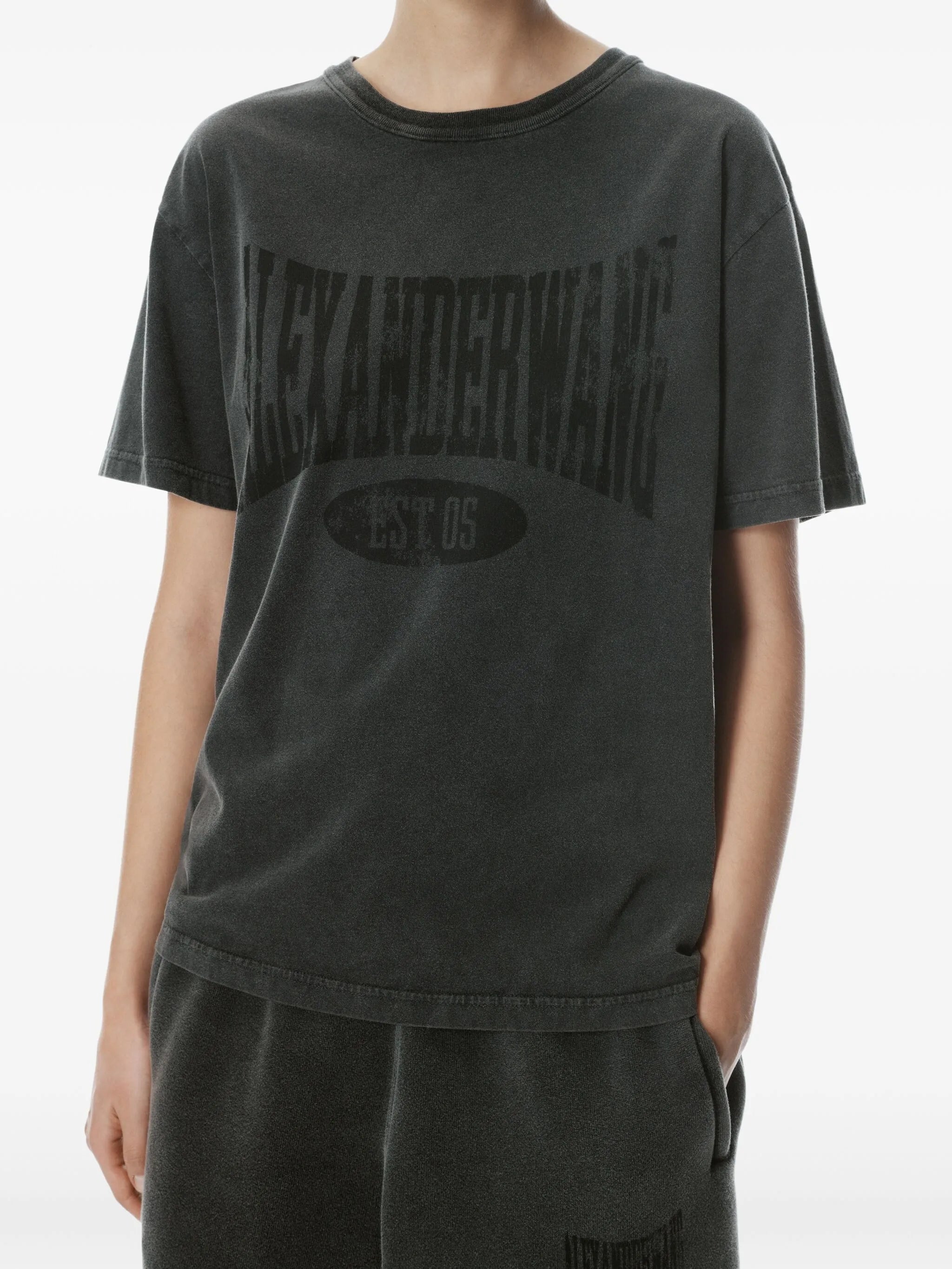logo-print cotton T-shirt