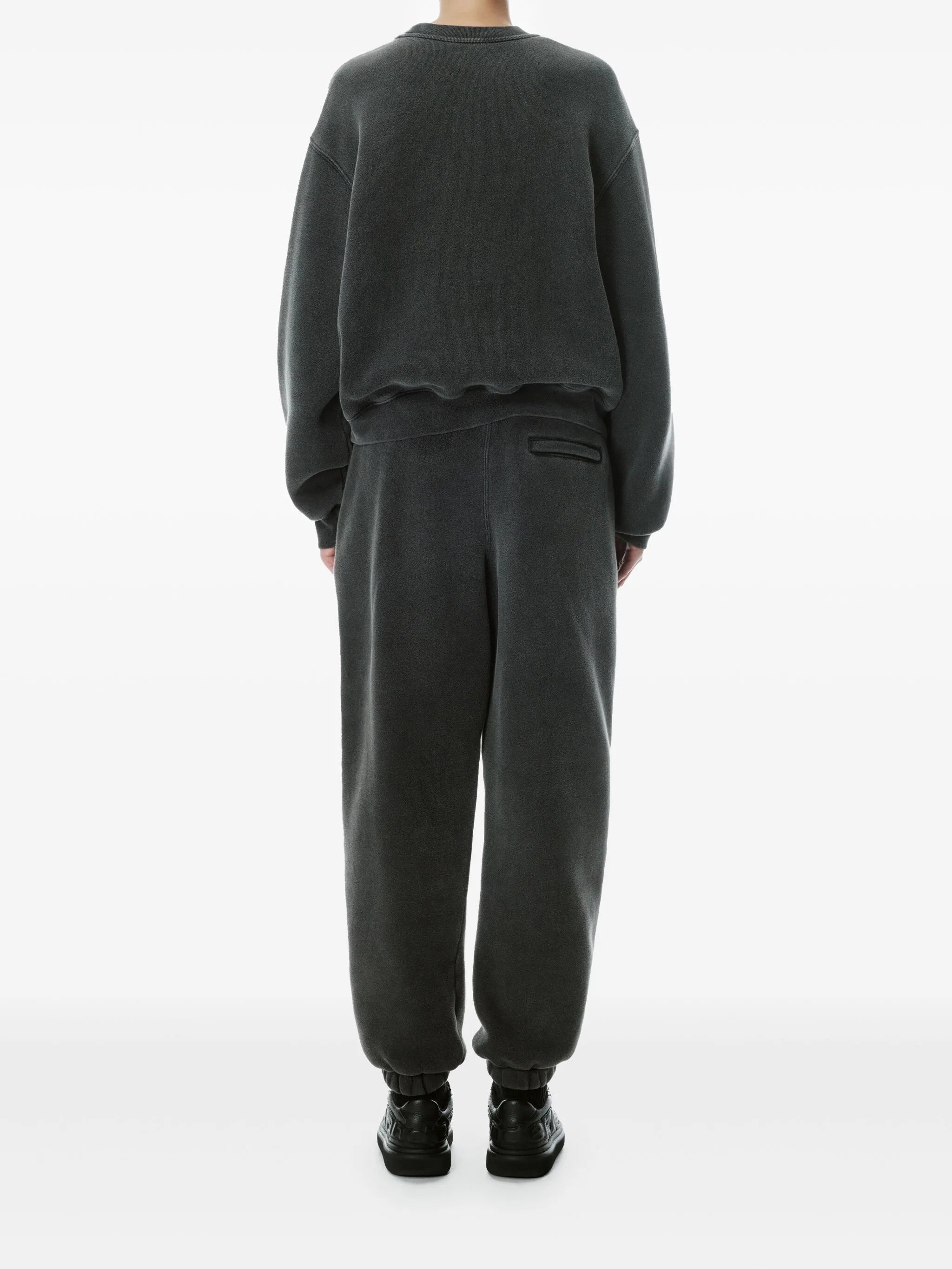 graphic track pants