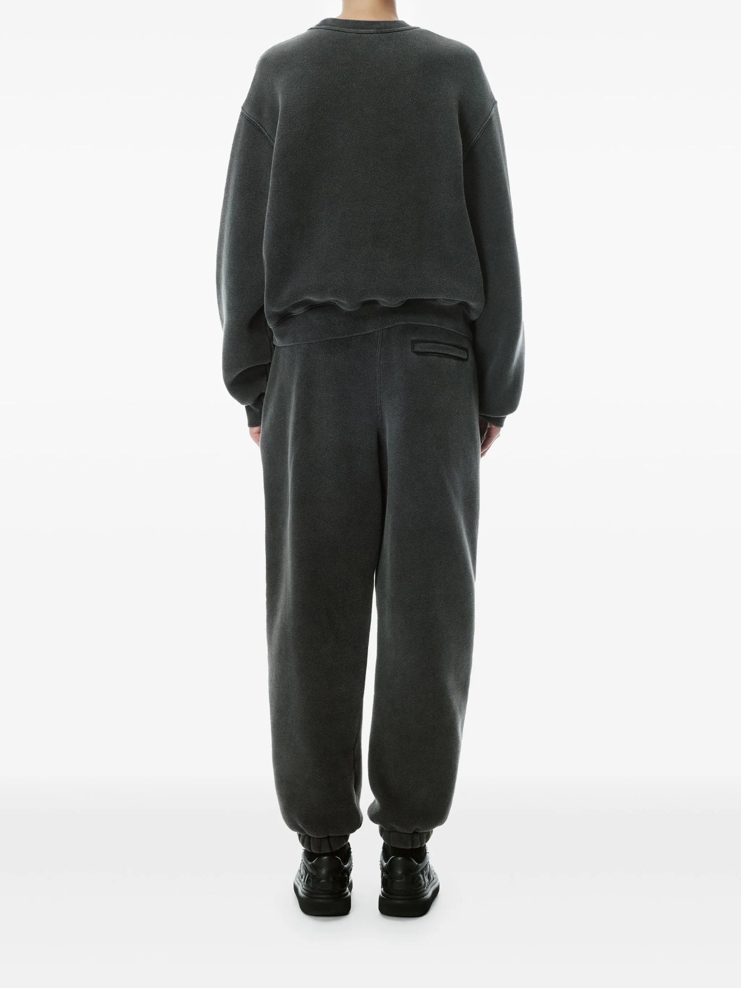 graphic track pants