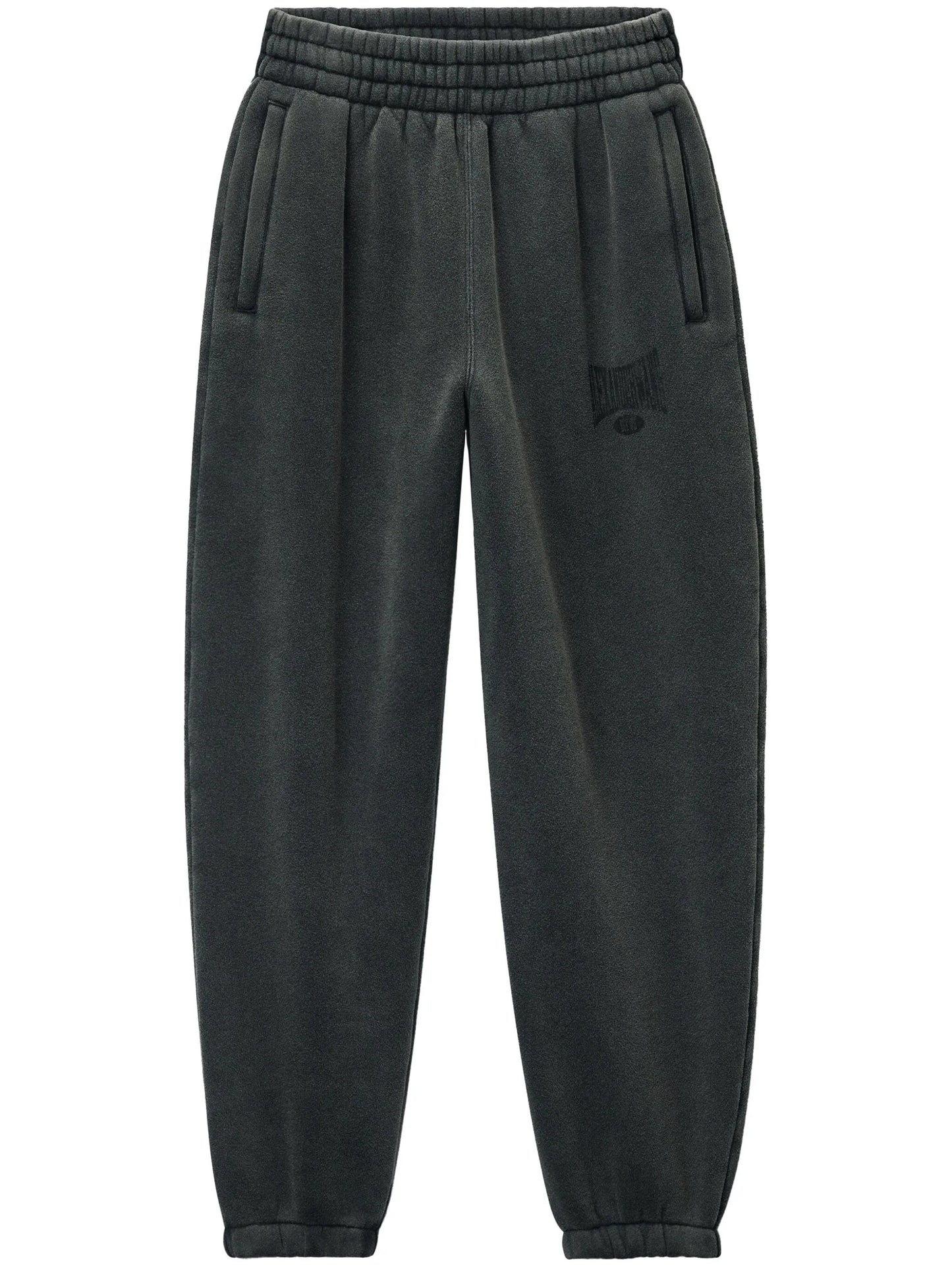 graphic track pants