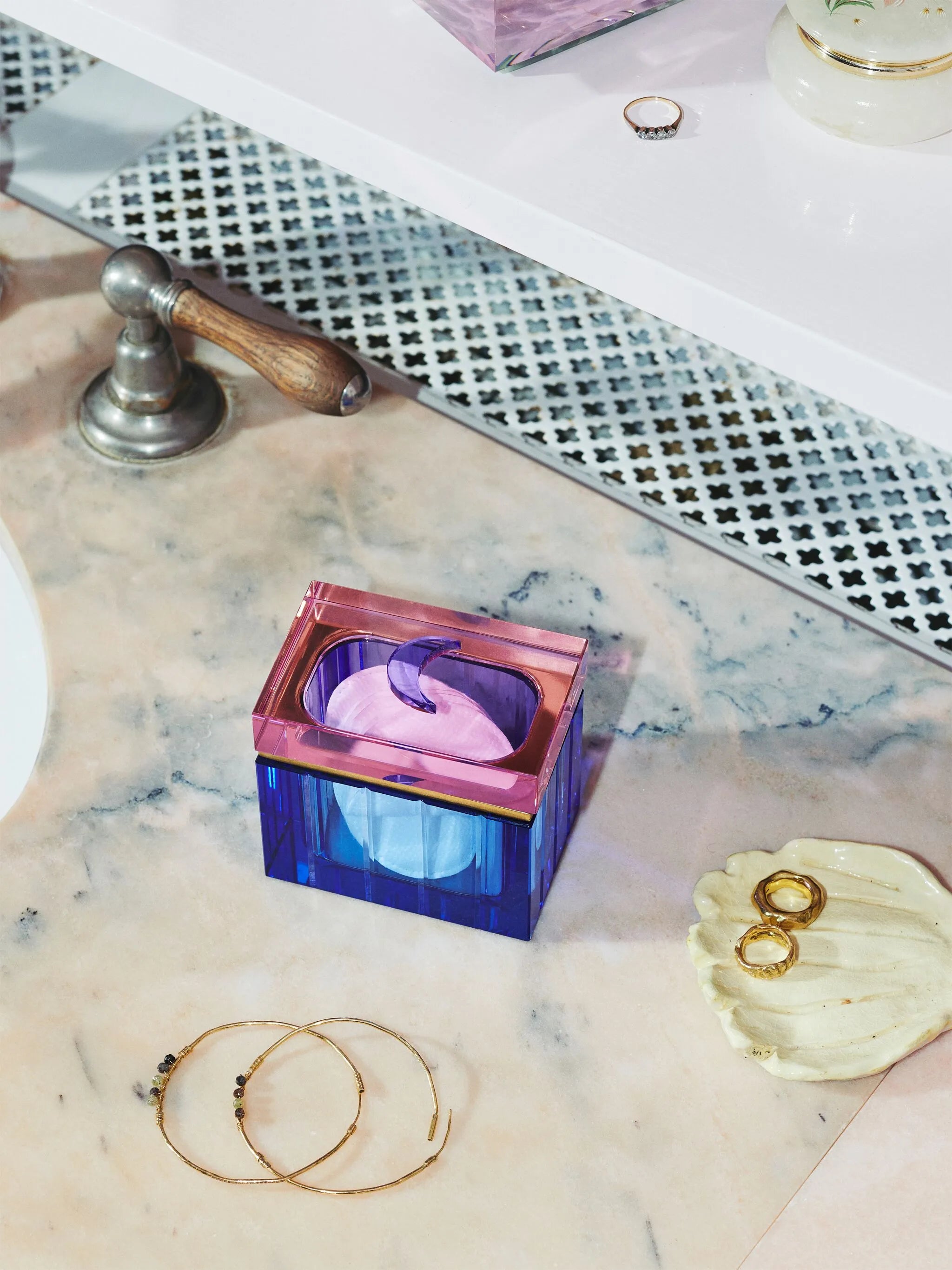 Moon trinket box (9cm)