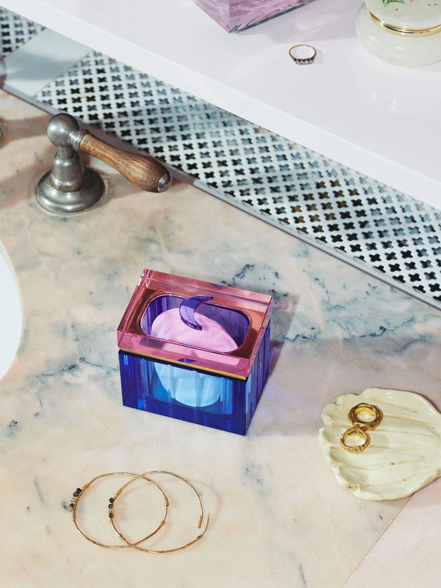 Moon trinket box (9cm)