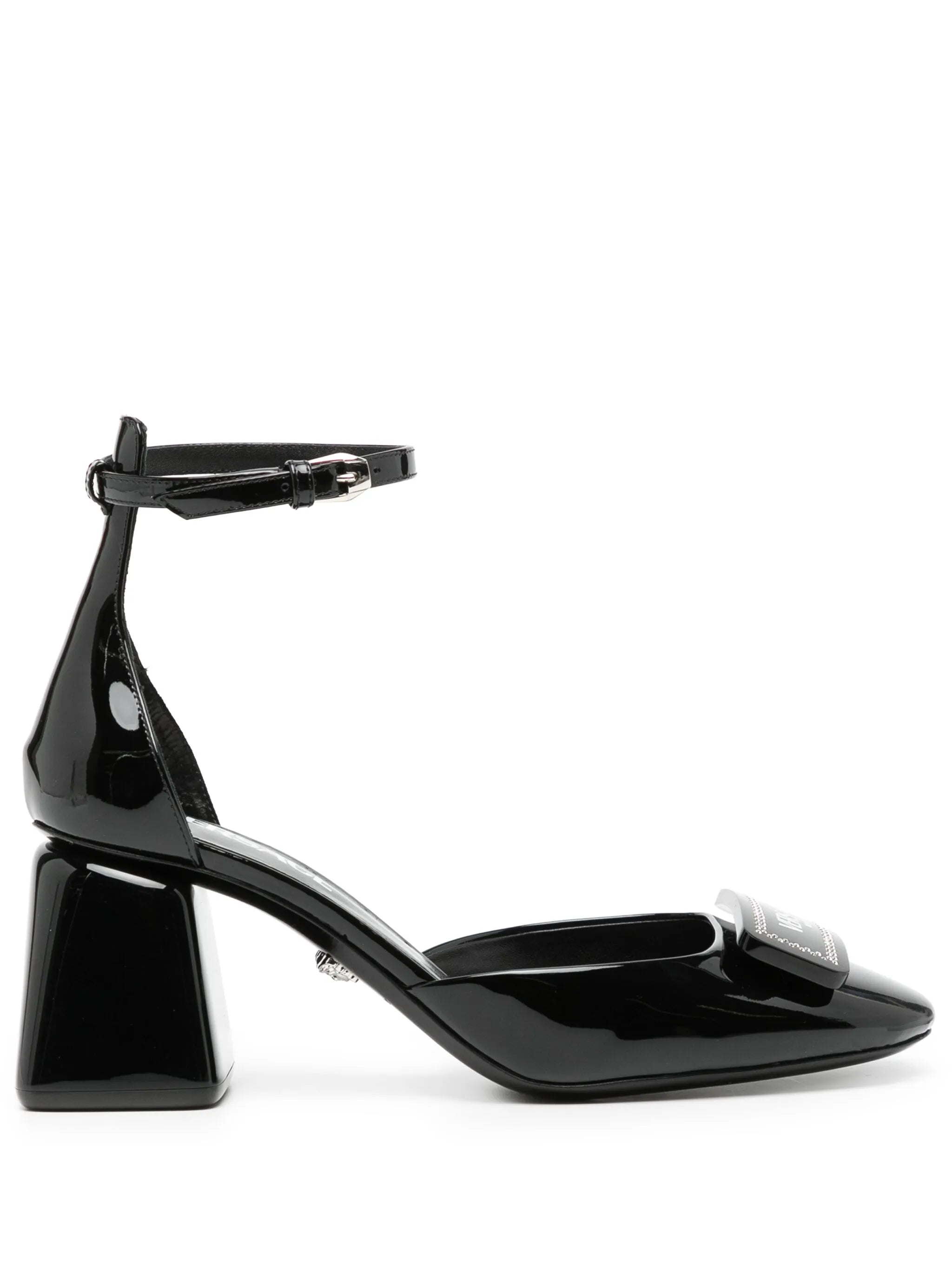 leather 80mm pumps