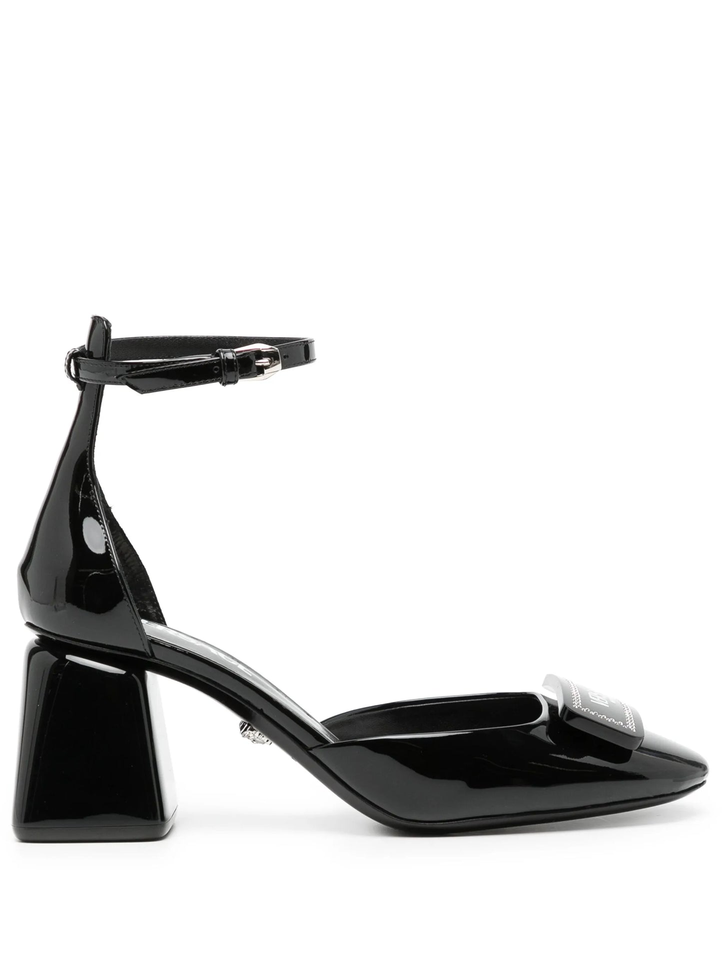 leather 80mm pumps