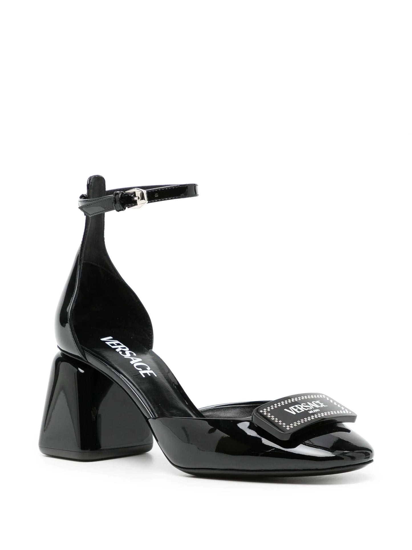 leather 80mm pumps