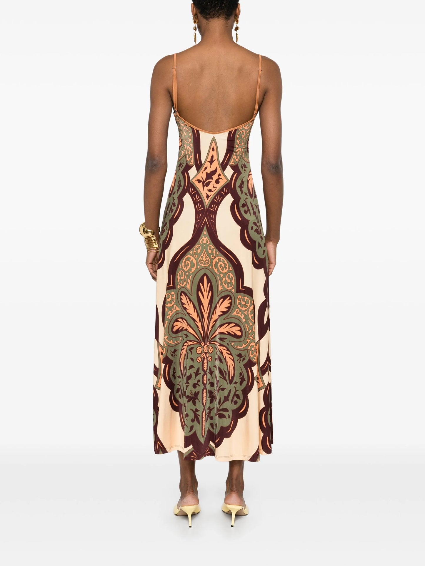 Nuestra Tierra midi dress