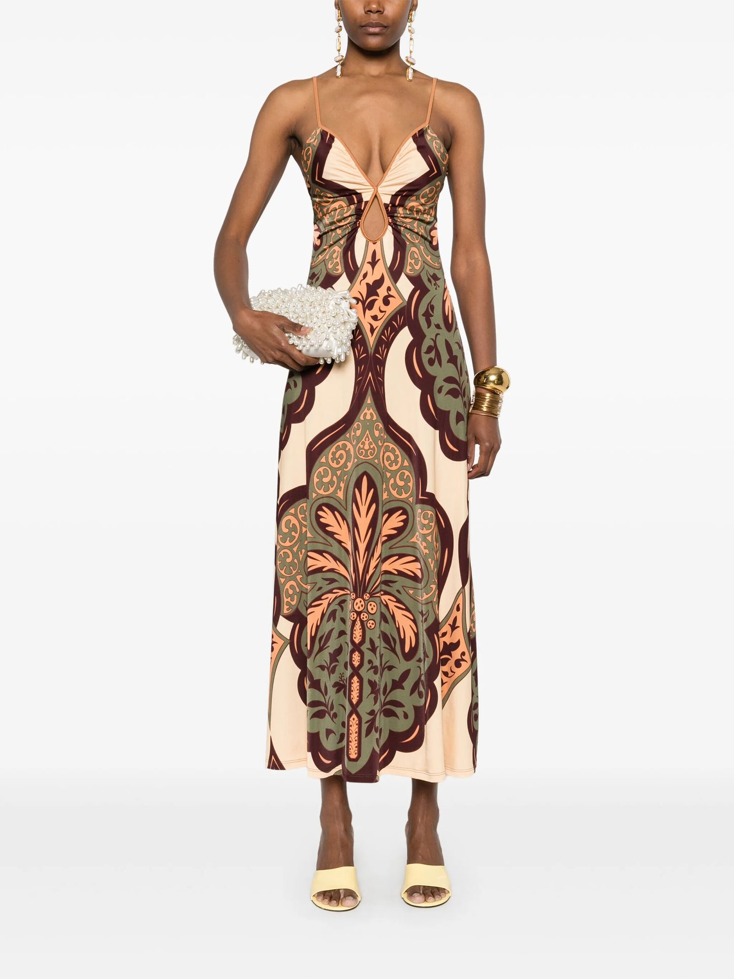 Nuestra Tierra midi dress