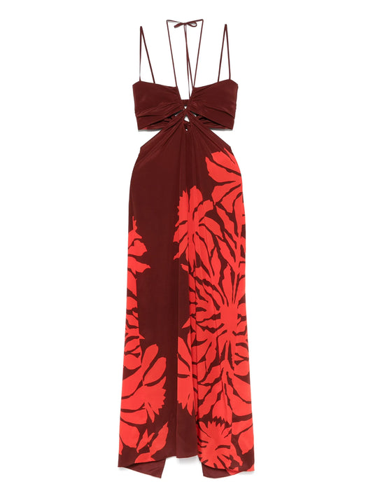 Andalusian Rhythms maxi dress