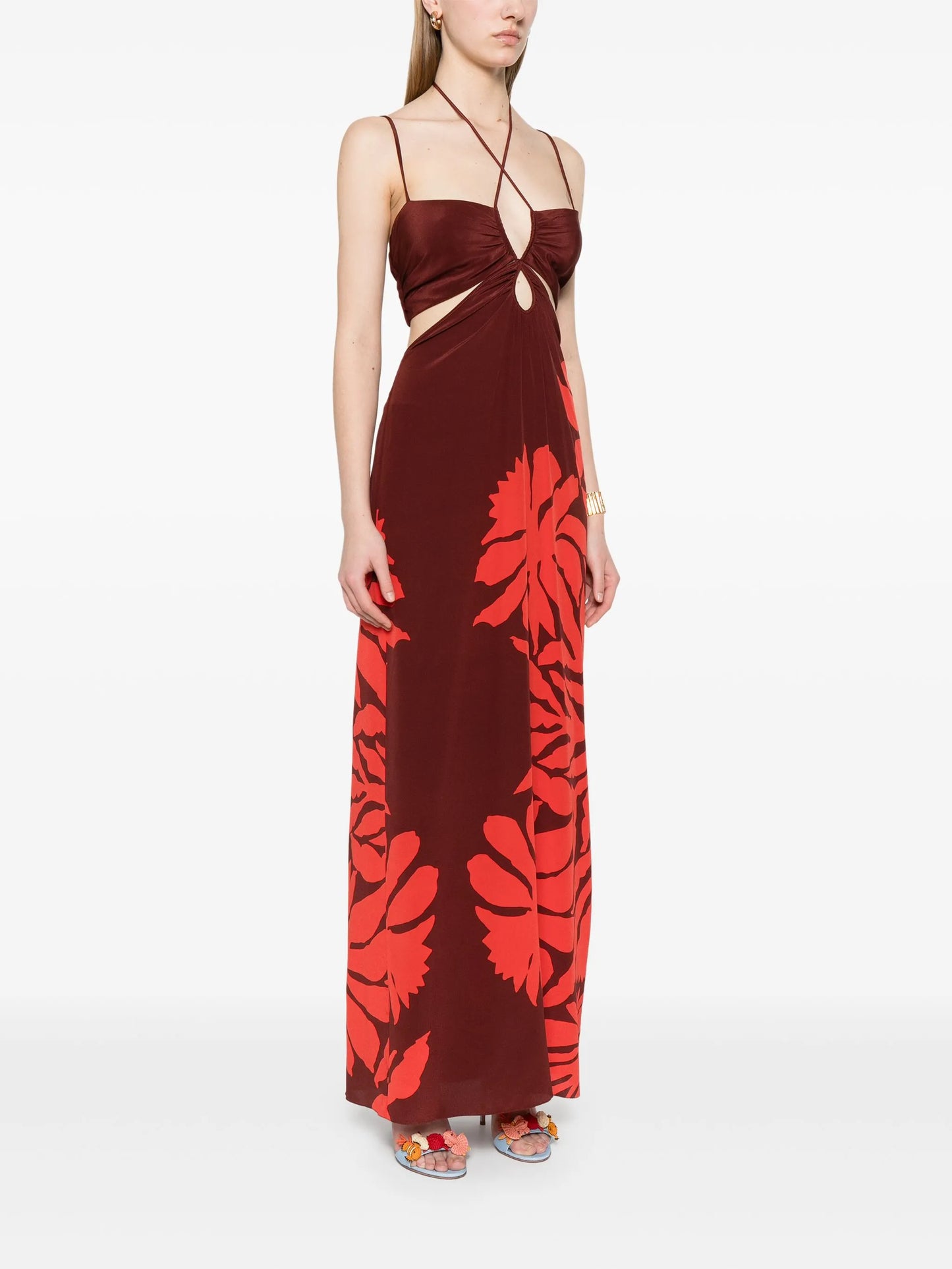 Andalusian Rhythms maxi dress