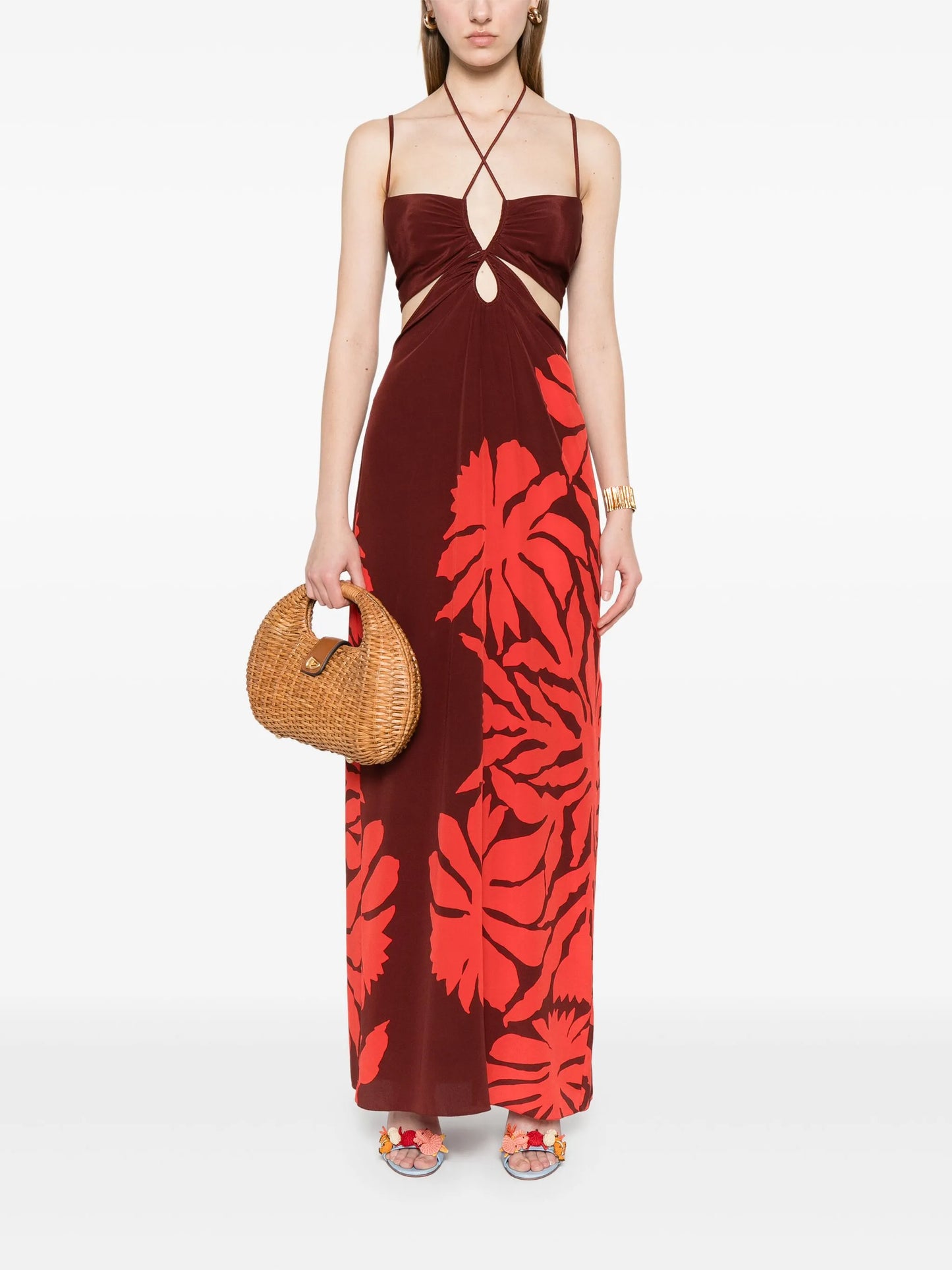 Andalusian Rhythms maxi dress