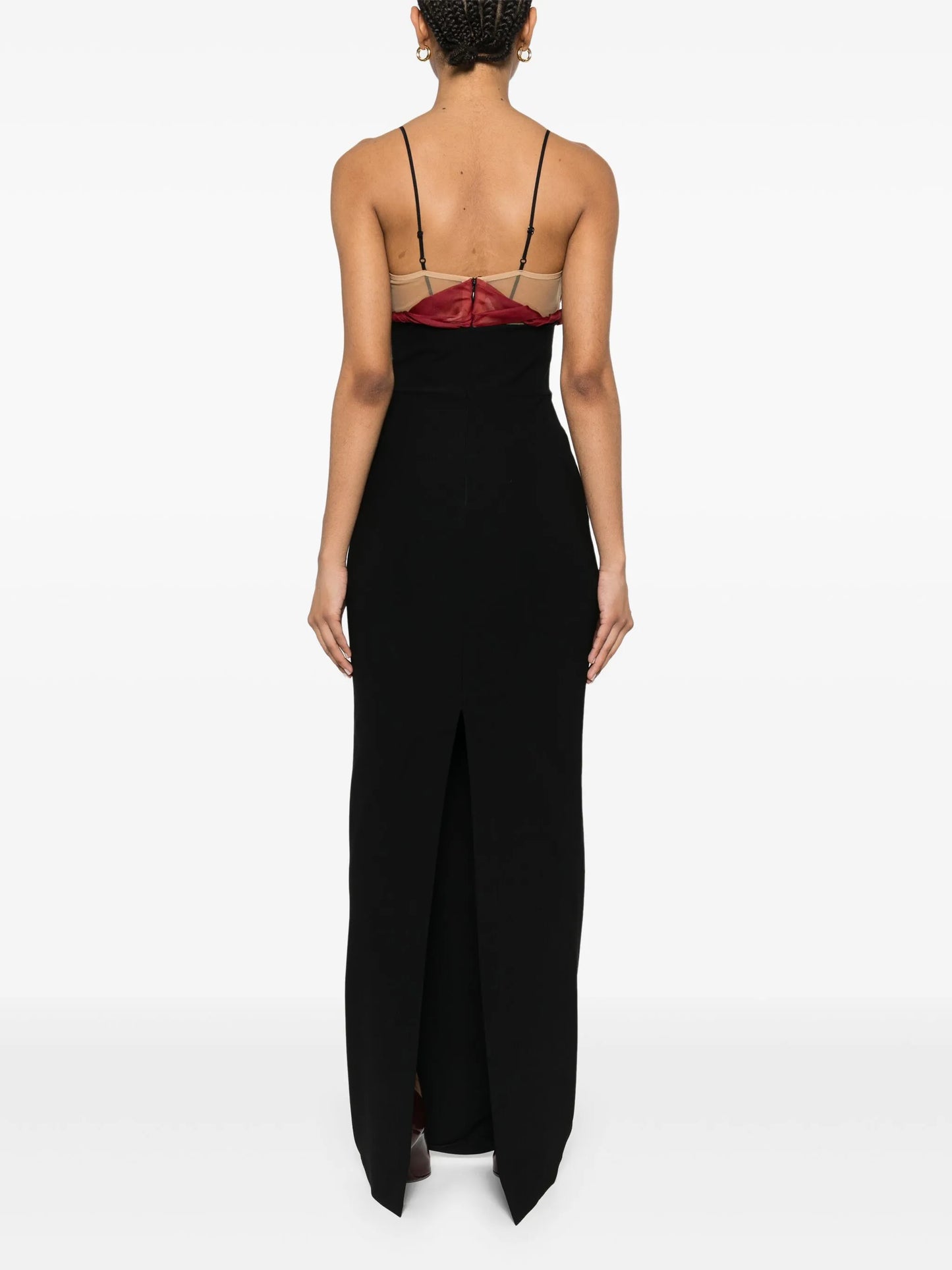 Evie Petal maxi dress