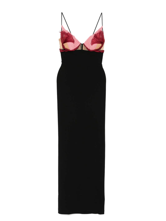 Evie Petal maxi dress