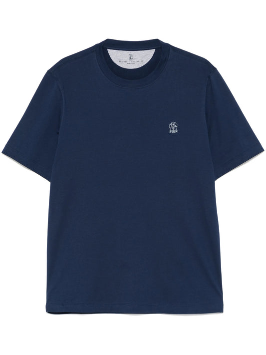logo-print T-shirt