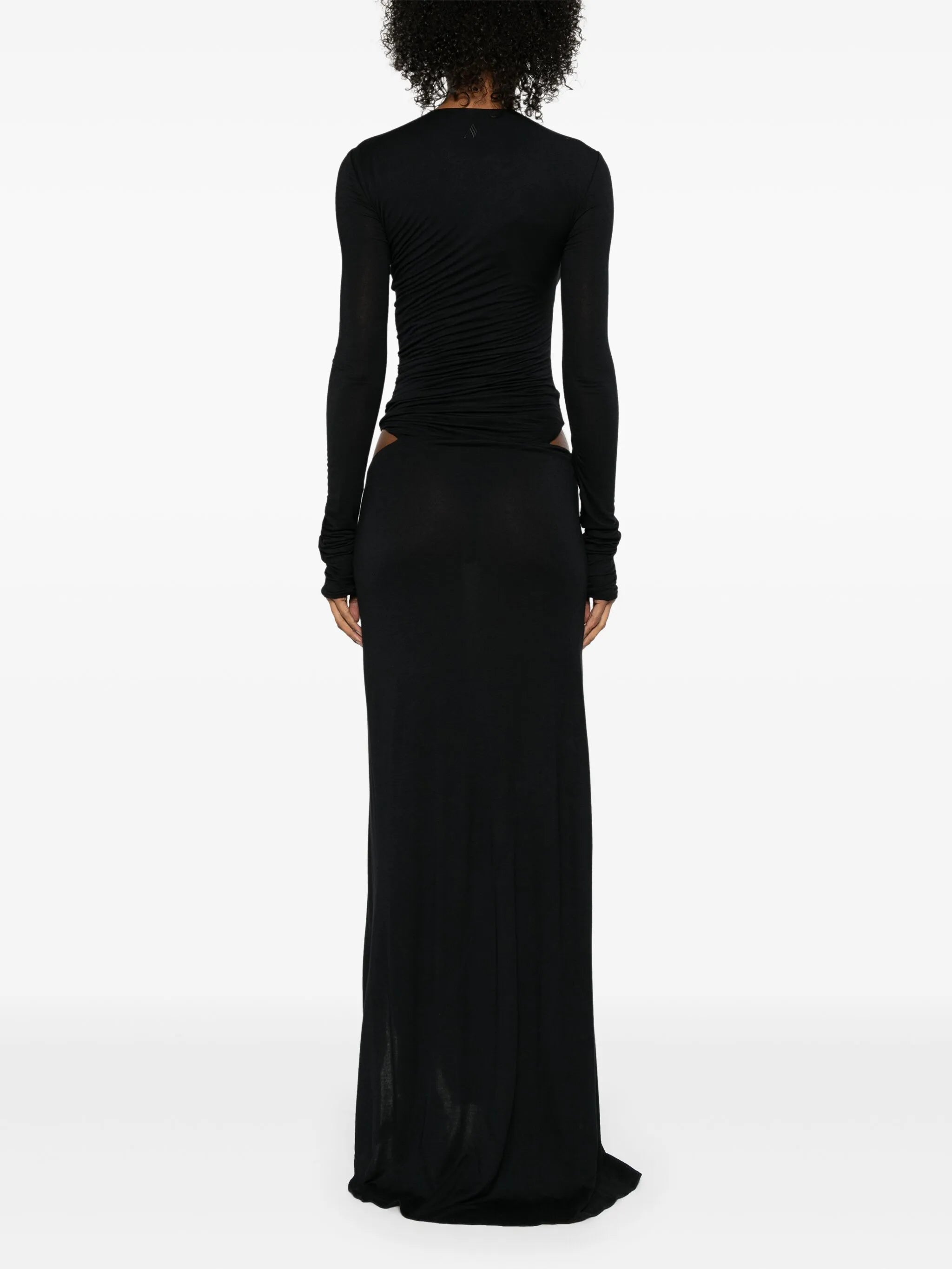cut out-detail maxi dress