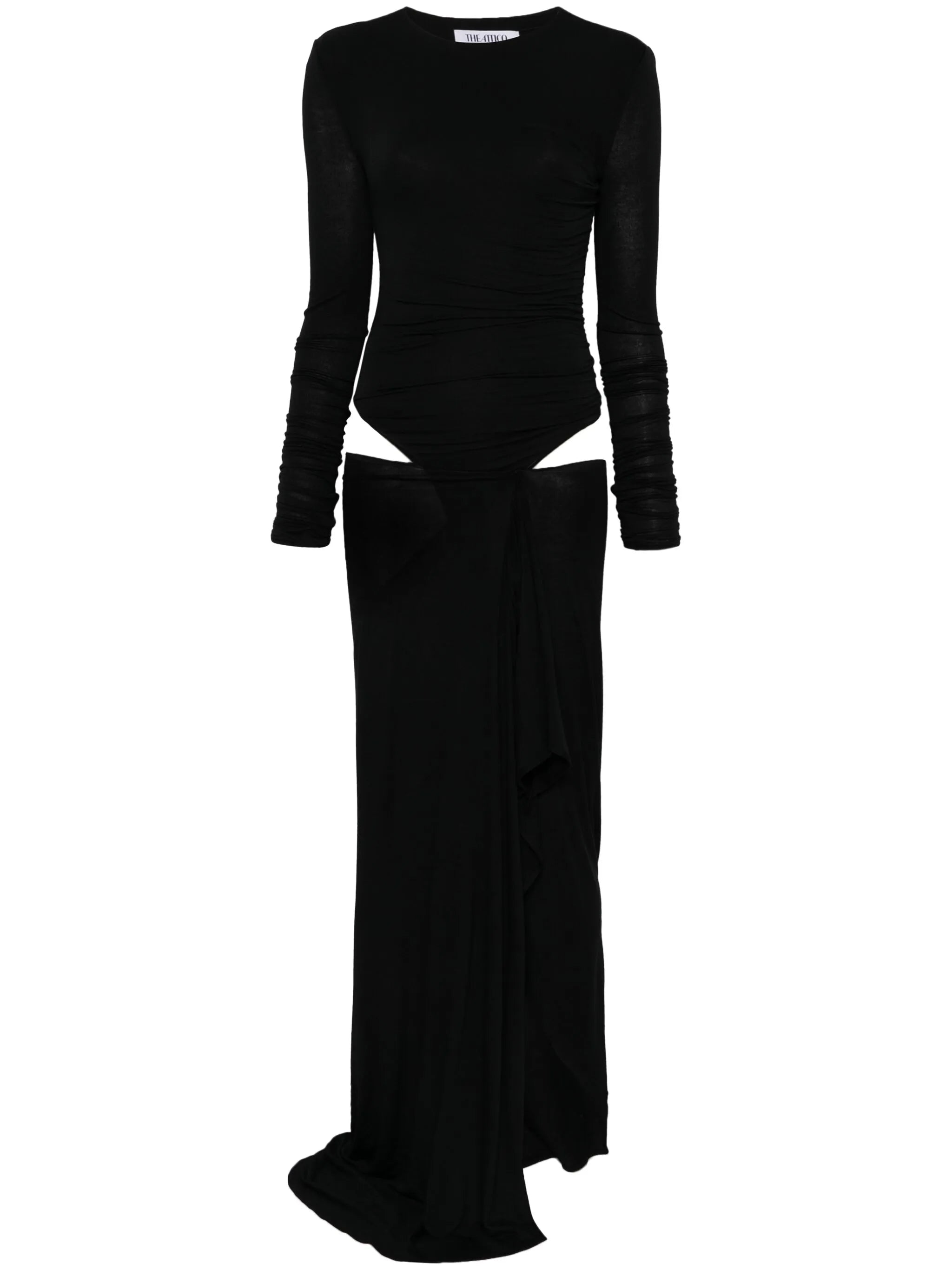 cut out-detail maxi dress