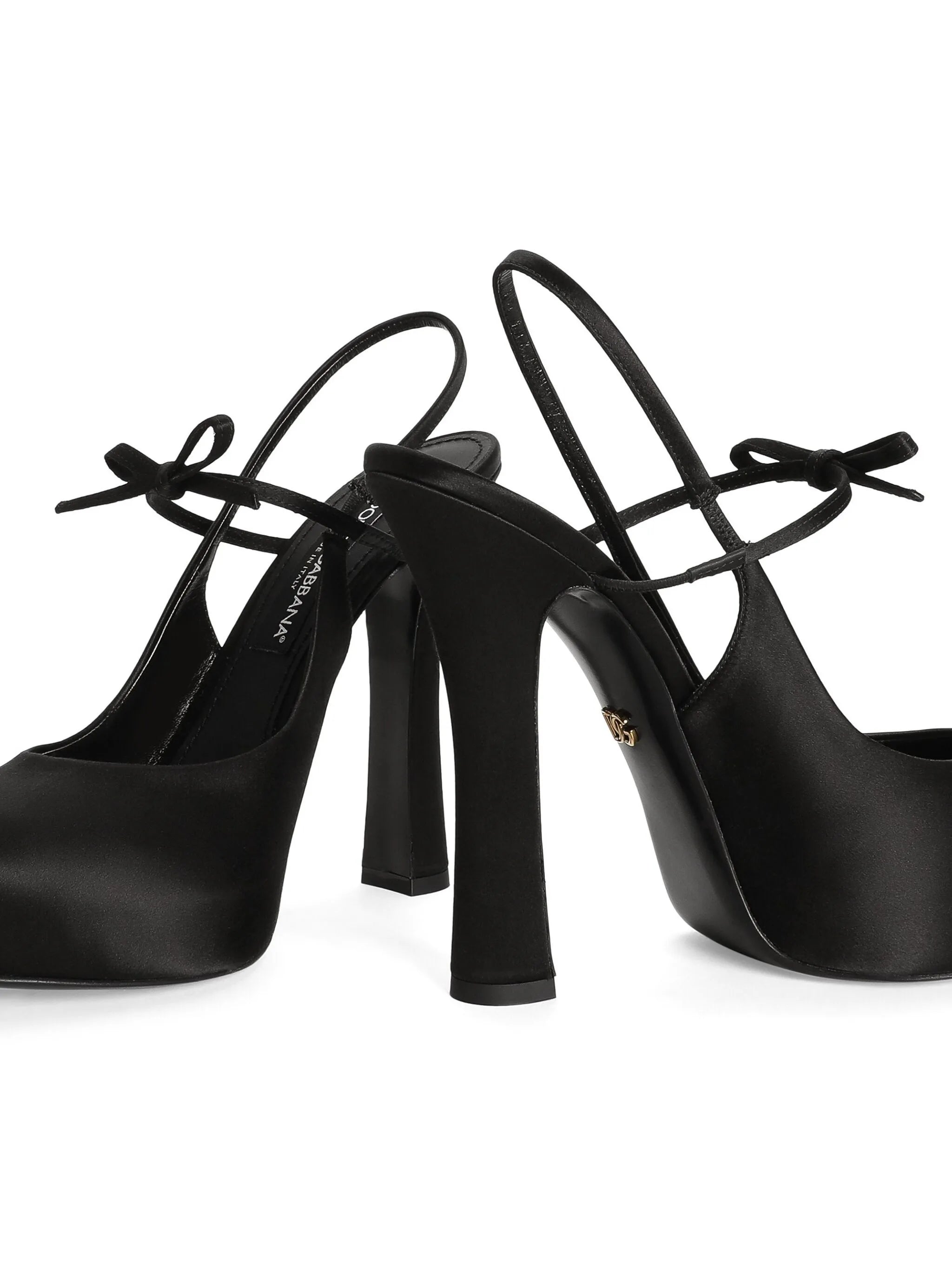 satin pumps