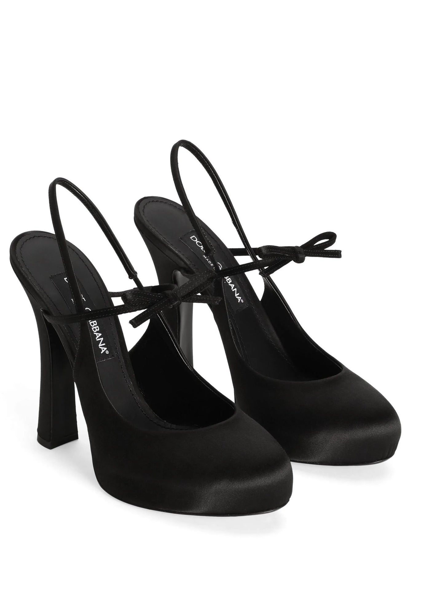 satin pumps
