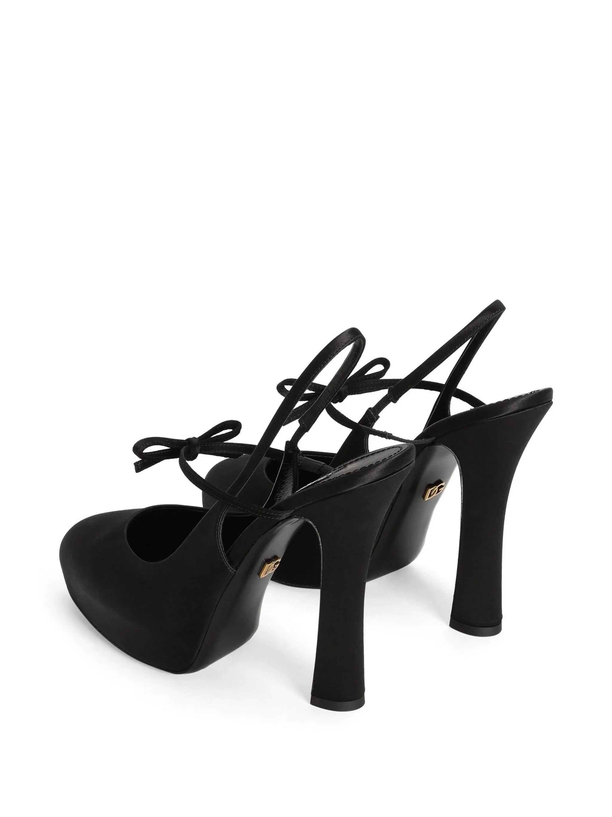 satin pumps