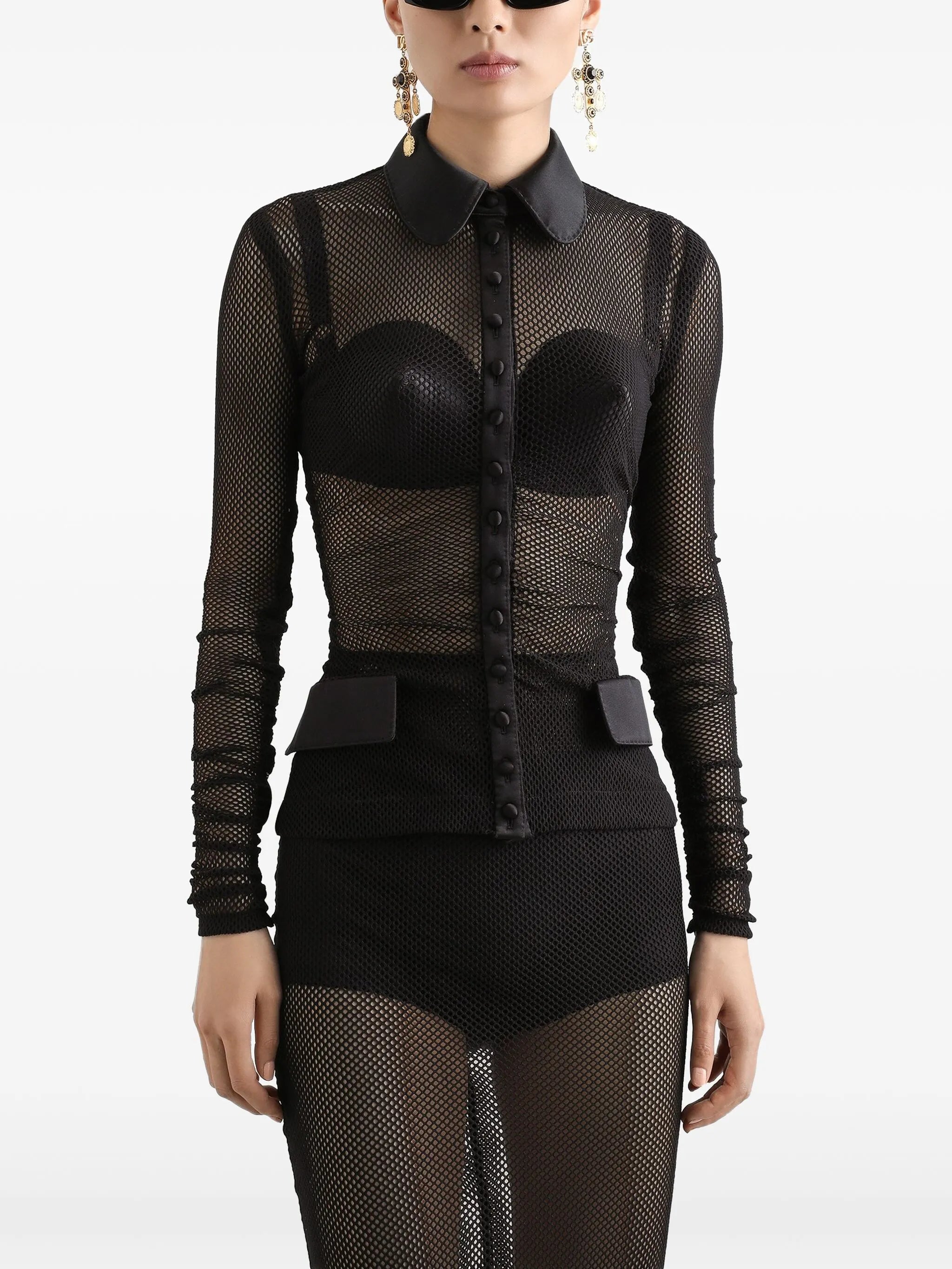mesh shirt