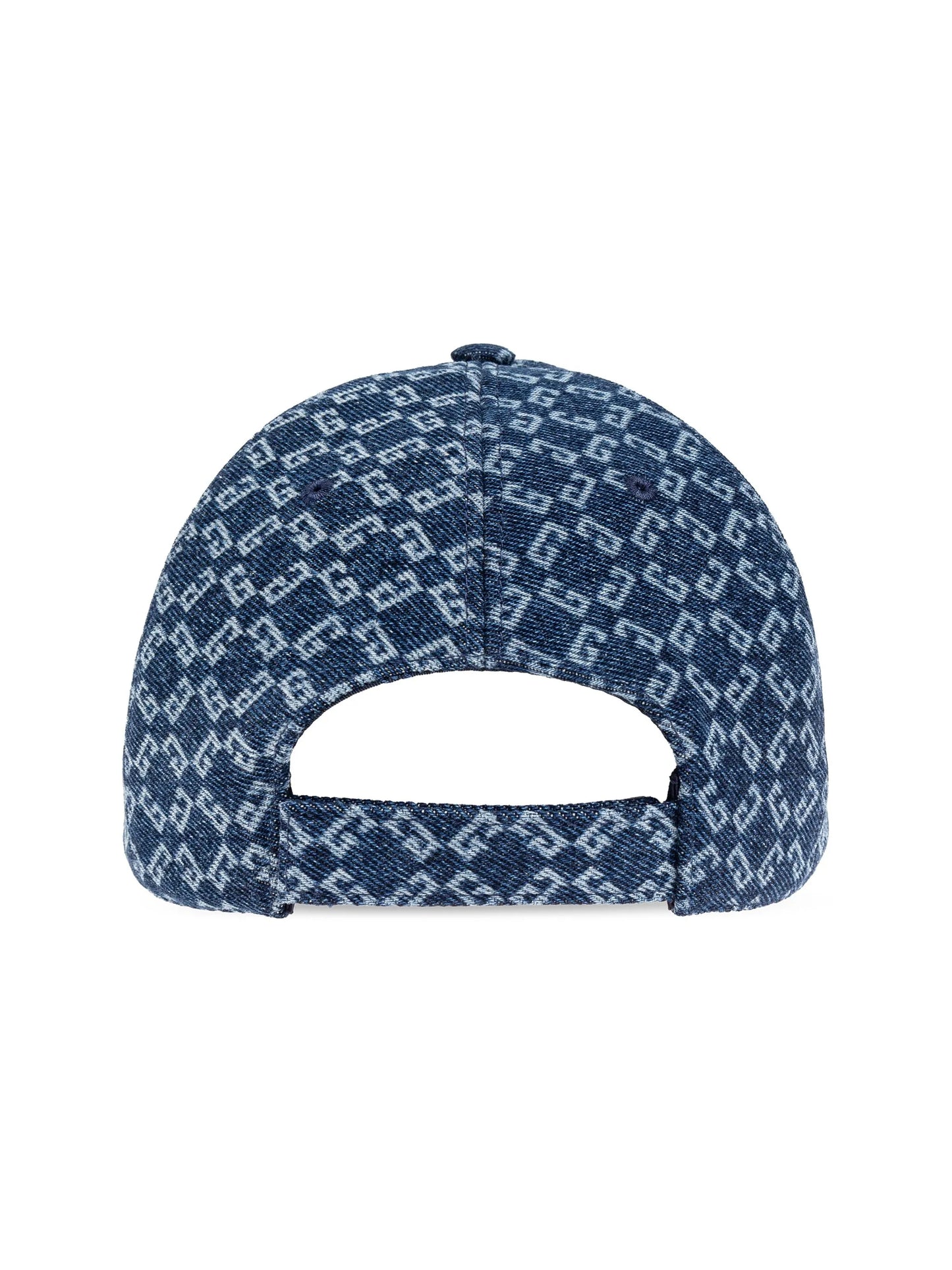 monogram-jacquard cap