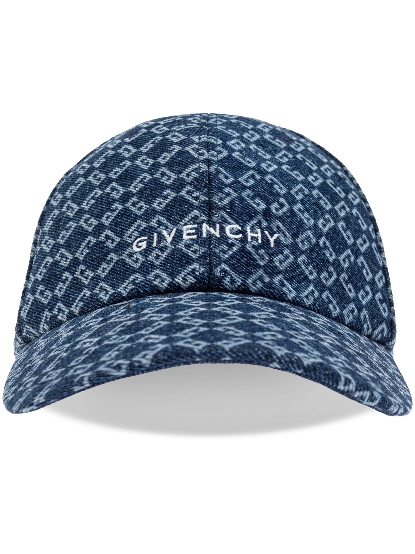 monogram-jacquard cap