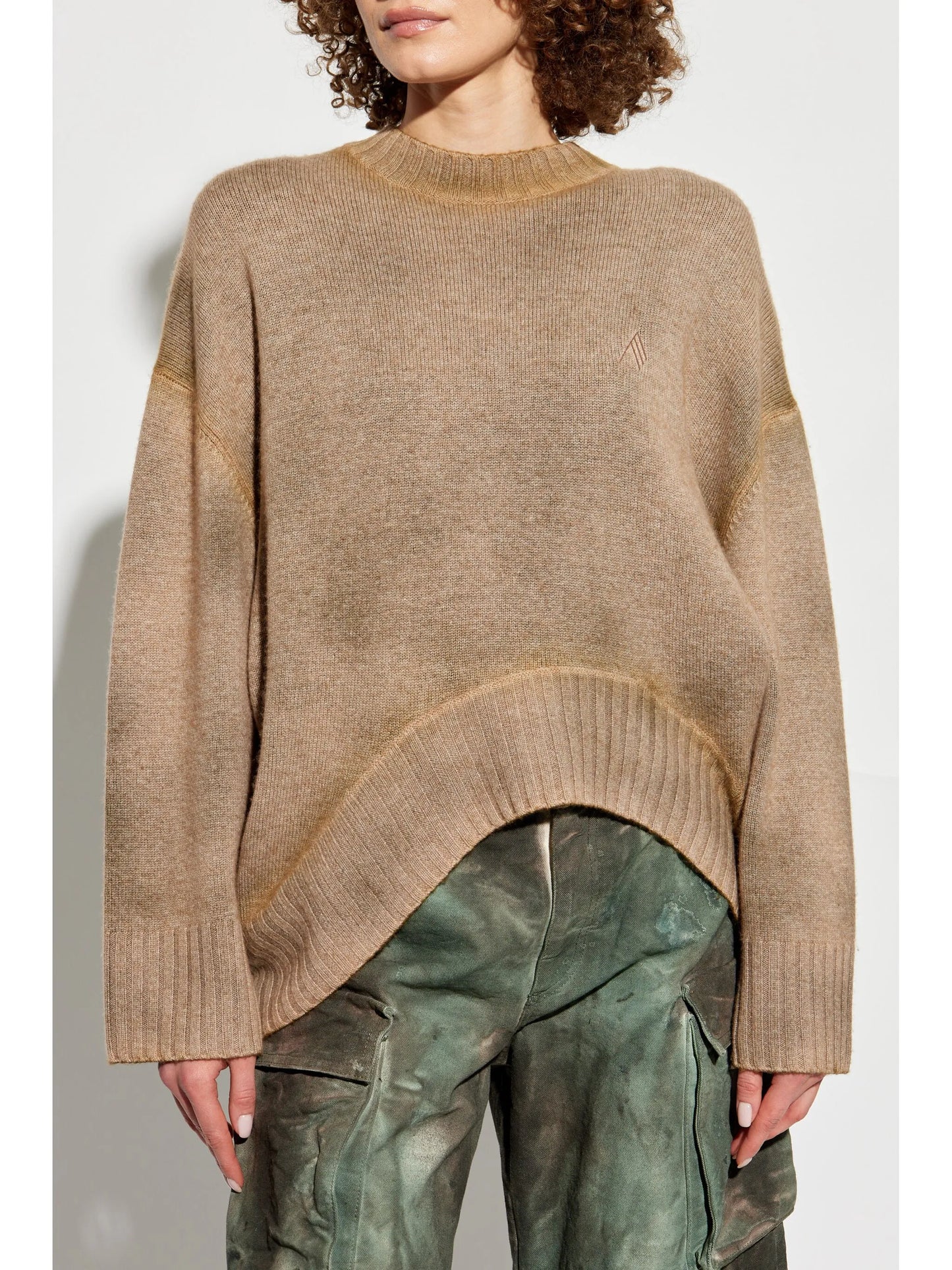 logo-embroidered sweater