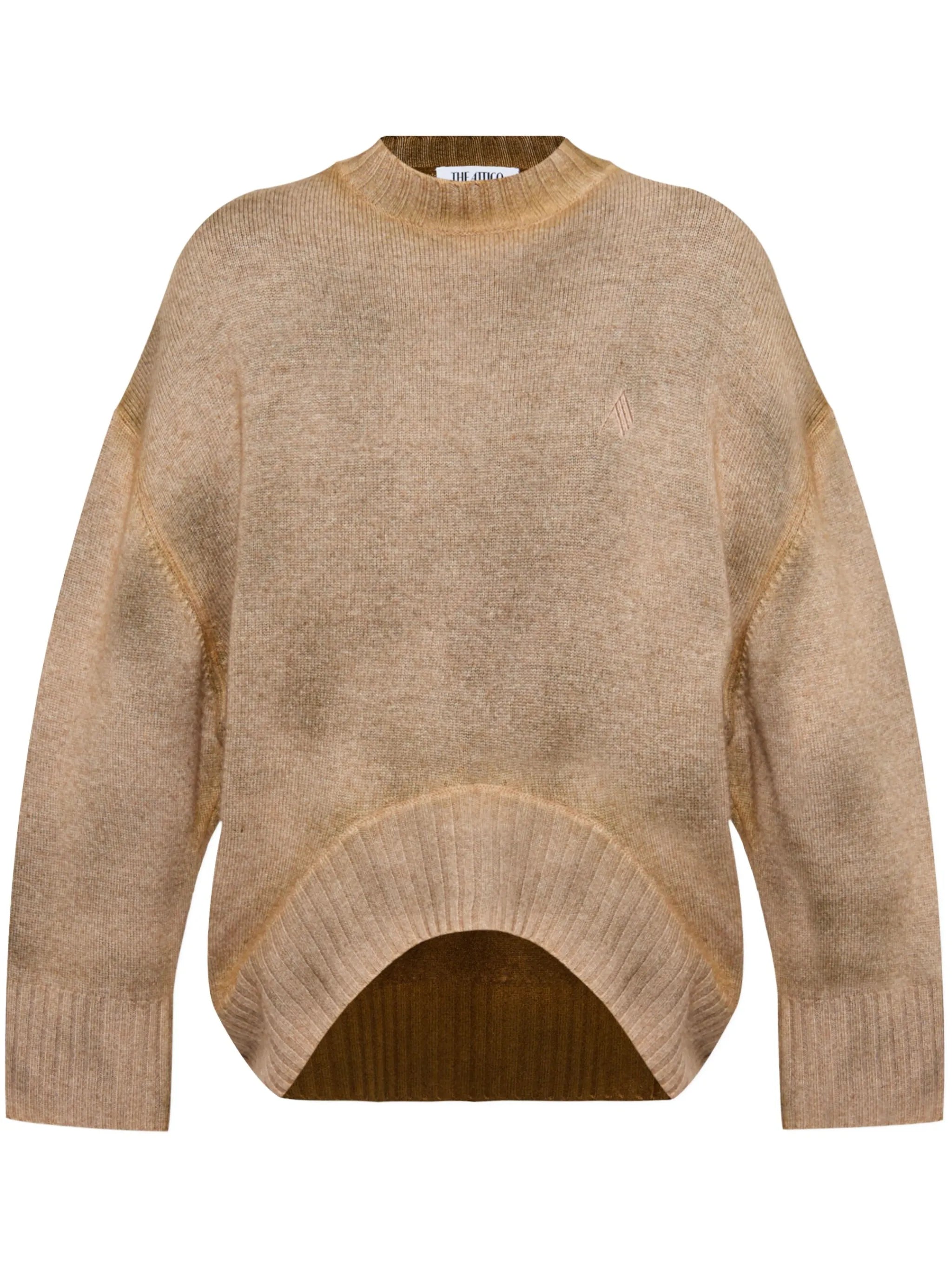 logo-embroidered sweater