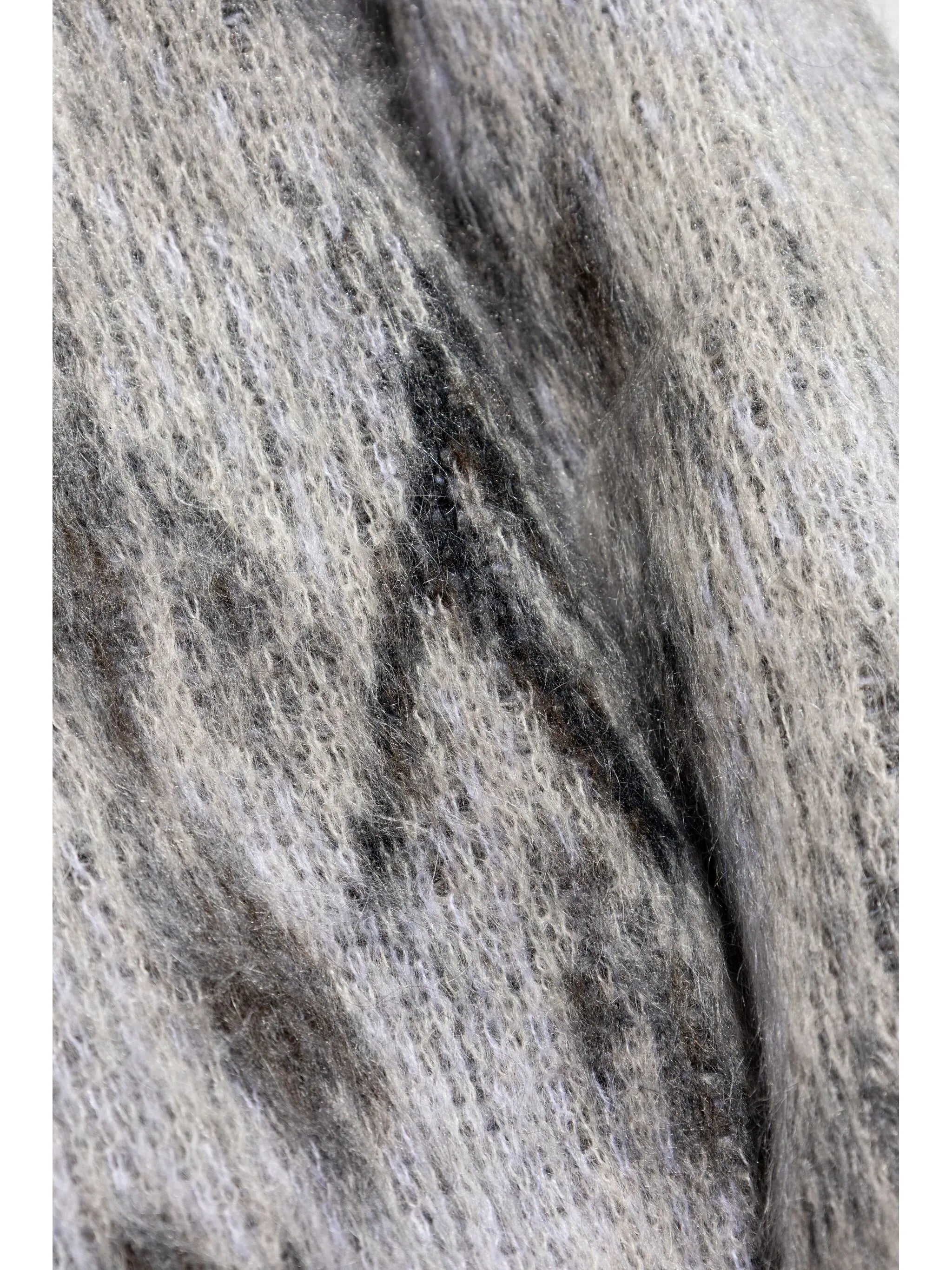 jacquard-knit sweater