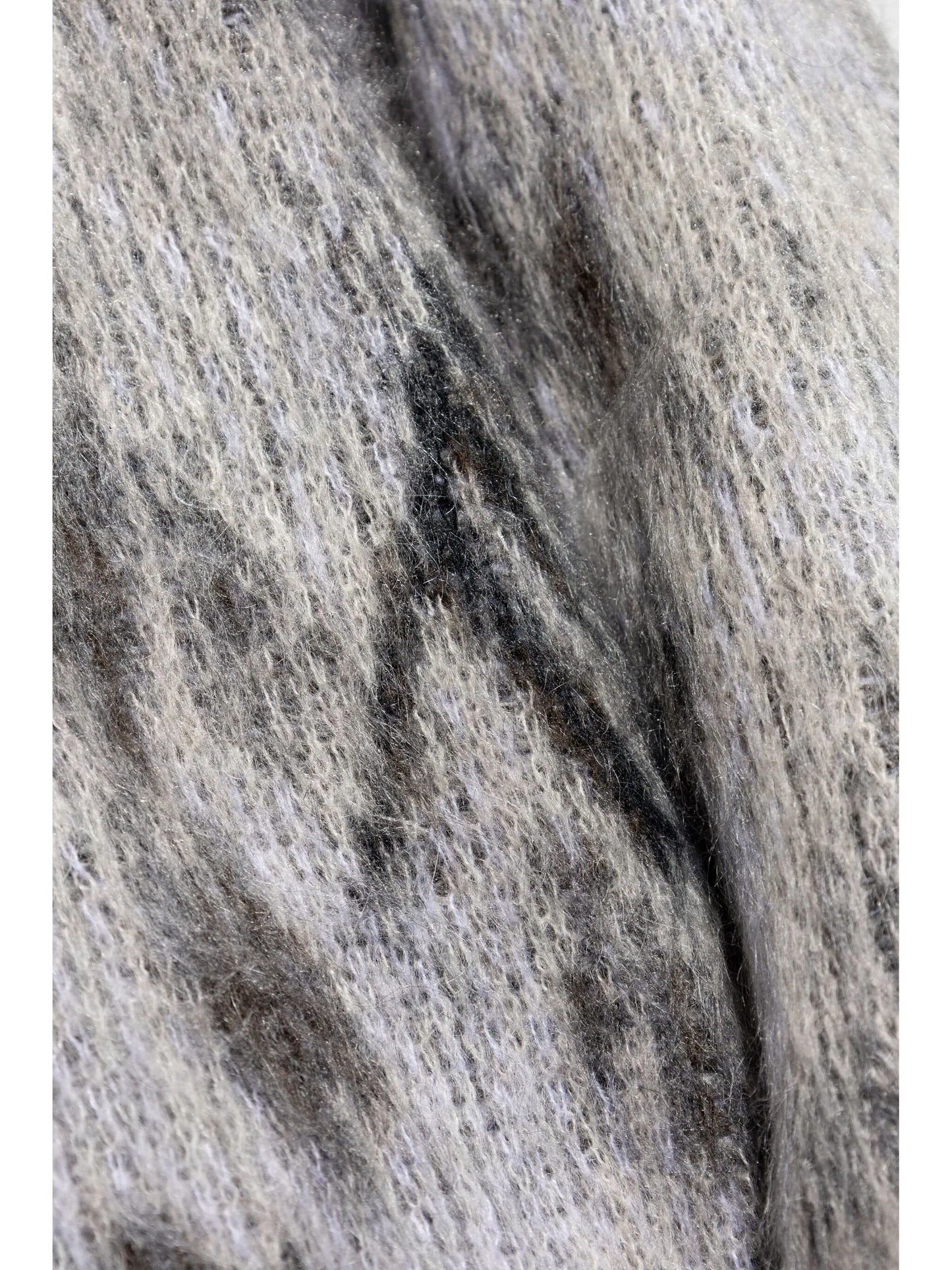 jacquard-knit sweater